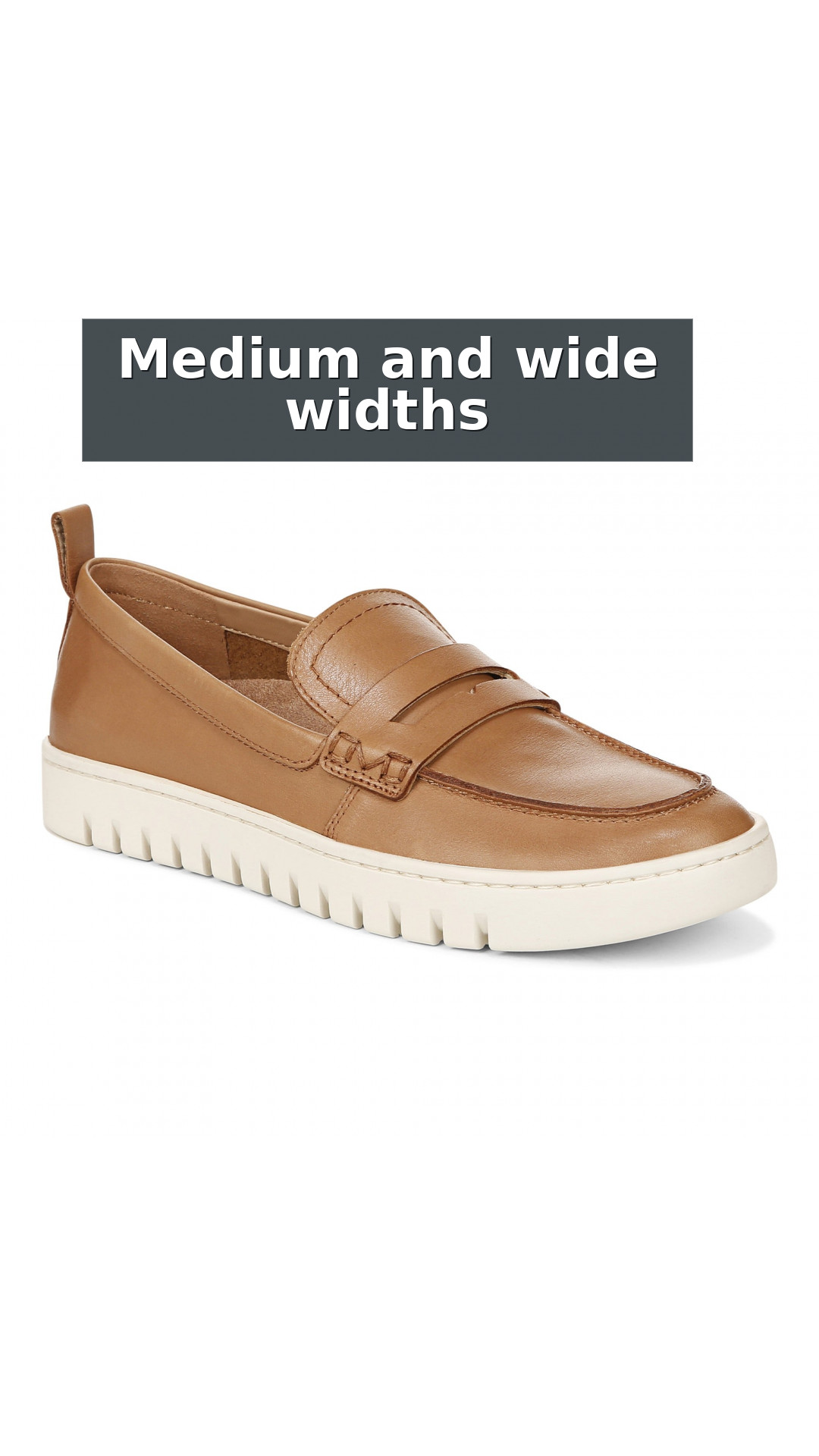 Vionic Uptown Women's Slip-On Loafer Moc Casual Shoes style detail 8: Medium and wide widths