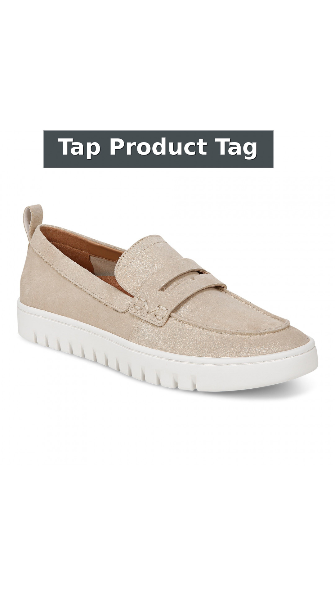 Vionic Uptown Women's Slip-On Loafer Moc Casual Shoes style detail 12: Tap Product Tag