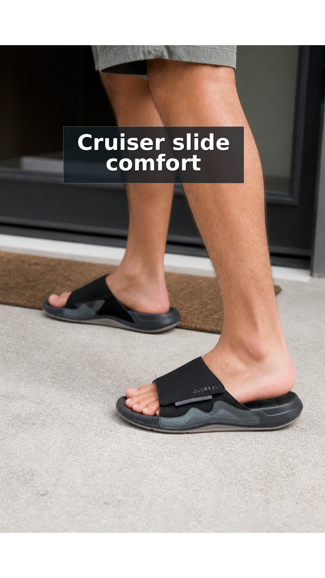 Explore Reef Swell Cruiser Slide - Men's Comfort Sandals style guide