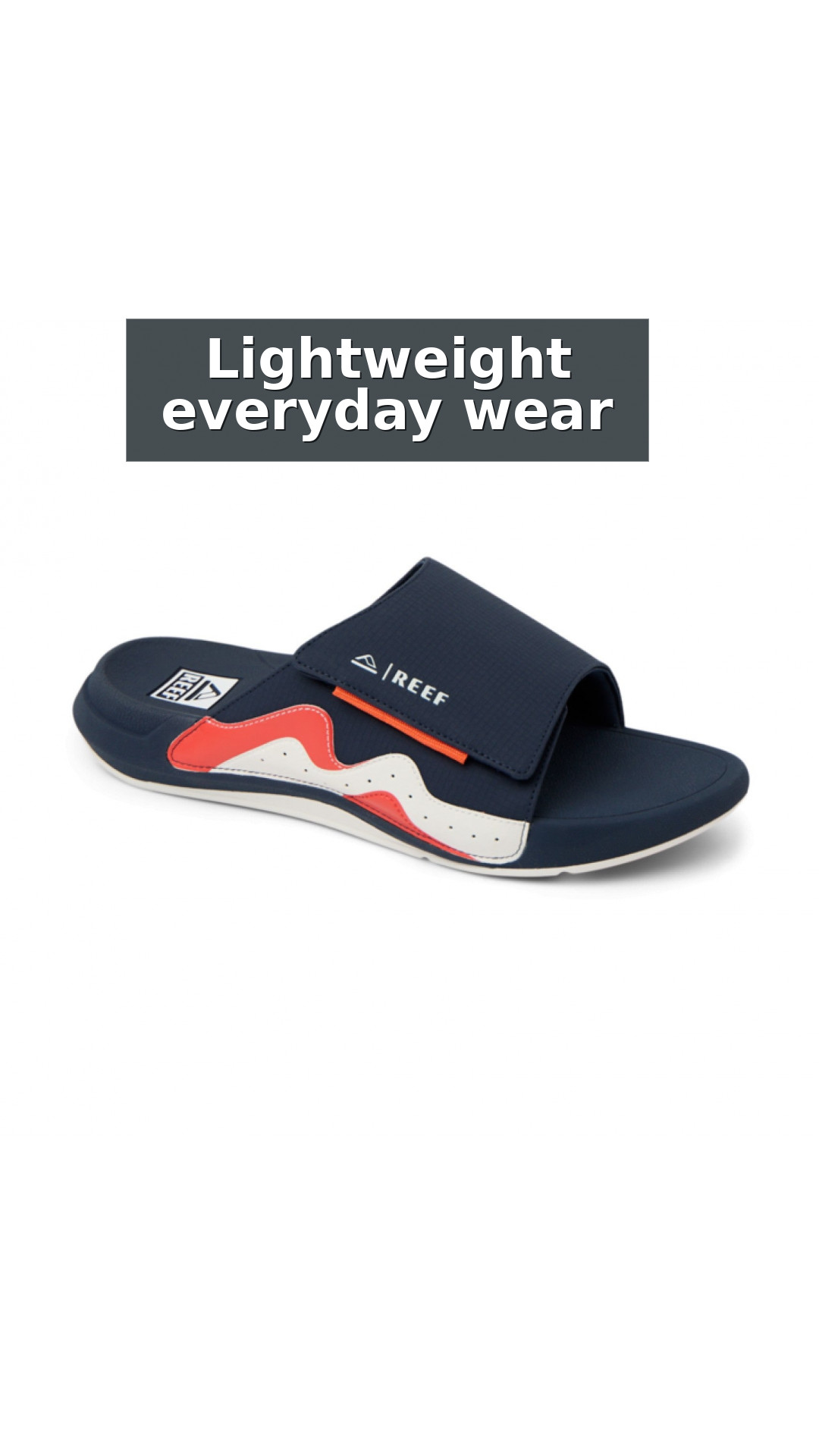 Reef Swell Cruiser Slide - Men's Comfort Sandals style detail 3: Lightweight everyday wear
