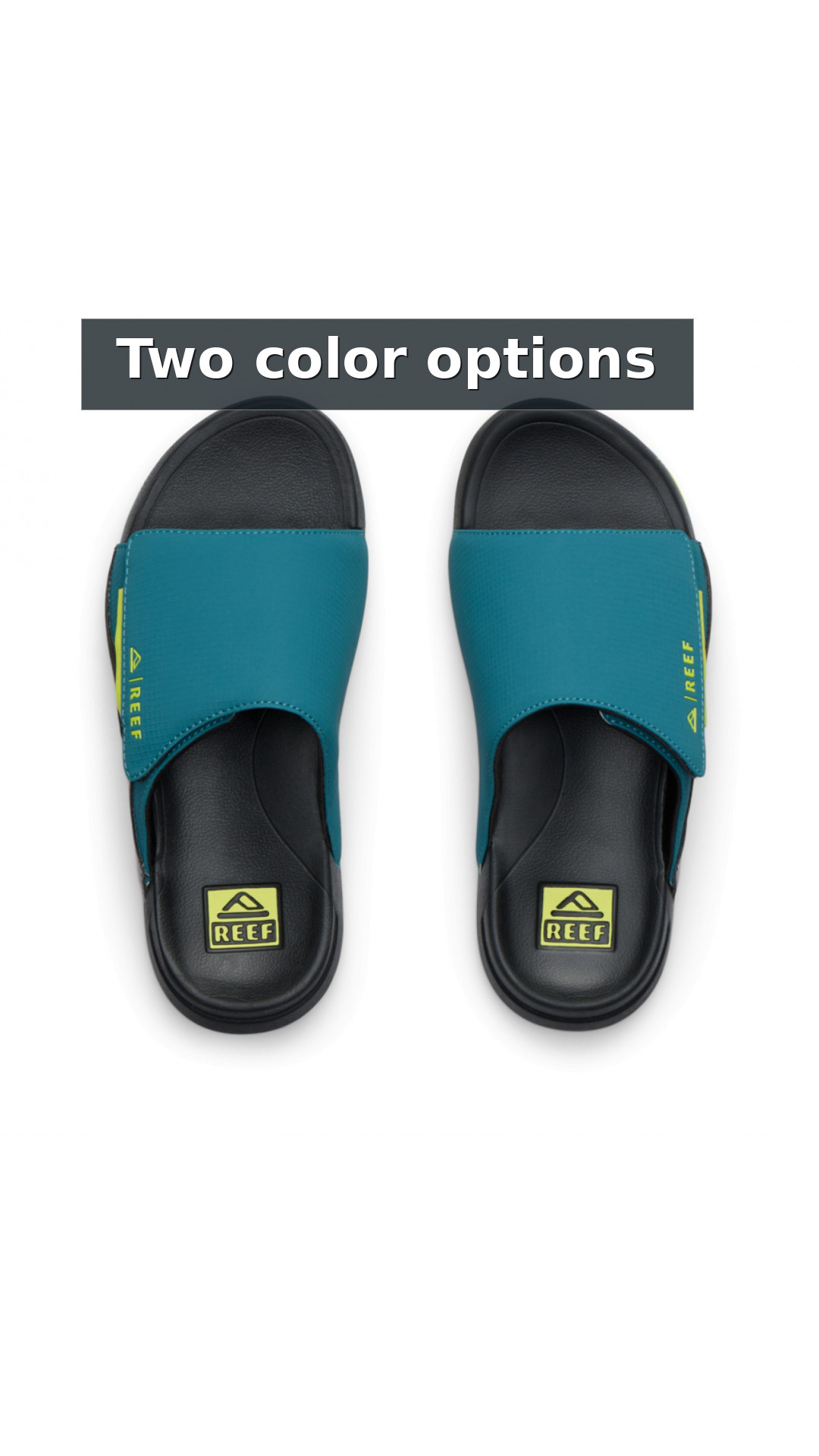 Reef Swell Cruiser Slide - Men's Comfort Sandals style detail 11: Two color options