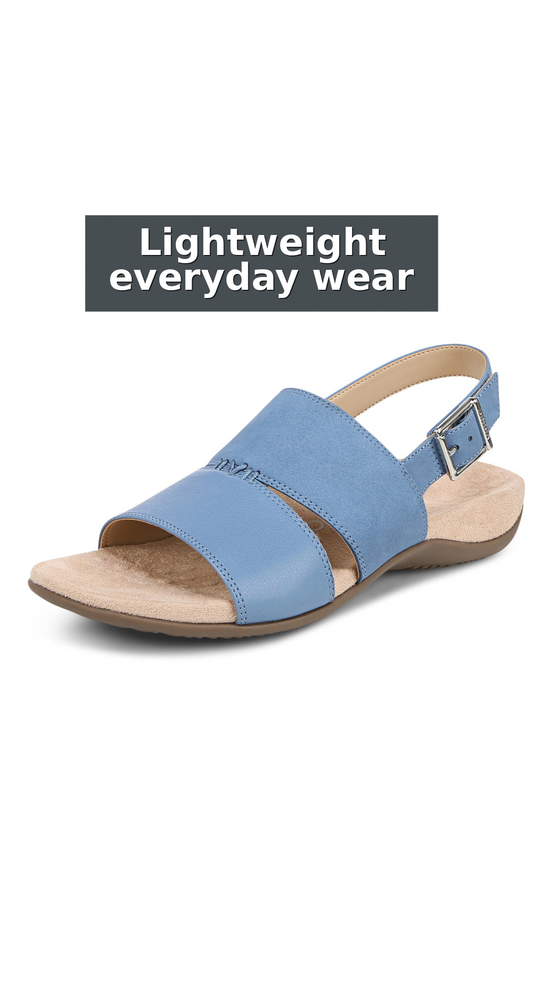 Vionic Morro Women's Slingback Comfort Orthotic Sandal style detail 7: Lightweight everyday wear
