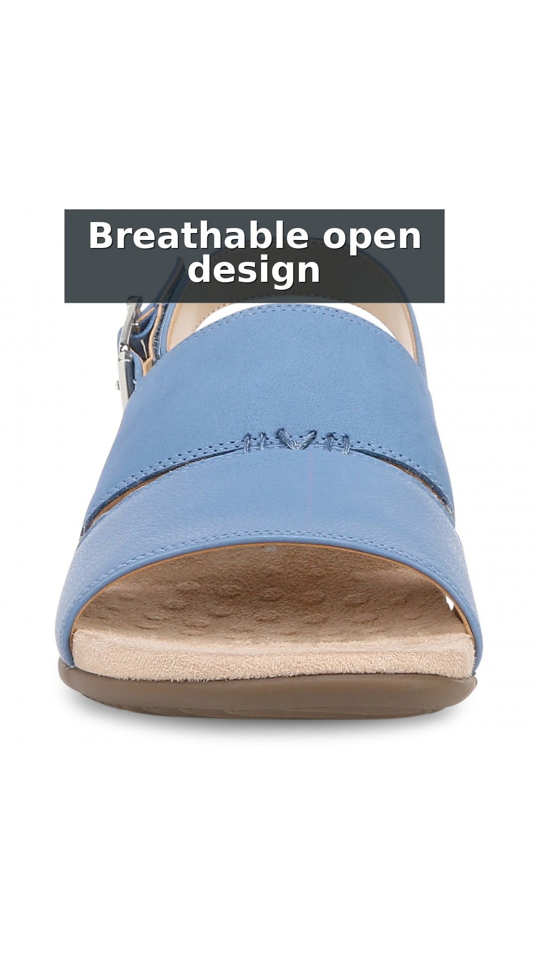 Vionic Morro Women's Slingback Comfort Orthotic Sandal style detail 9: Breathable open design