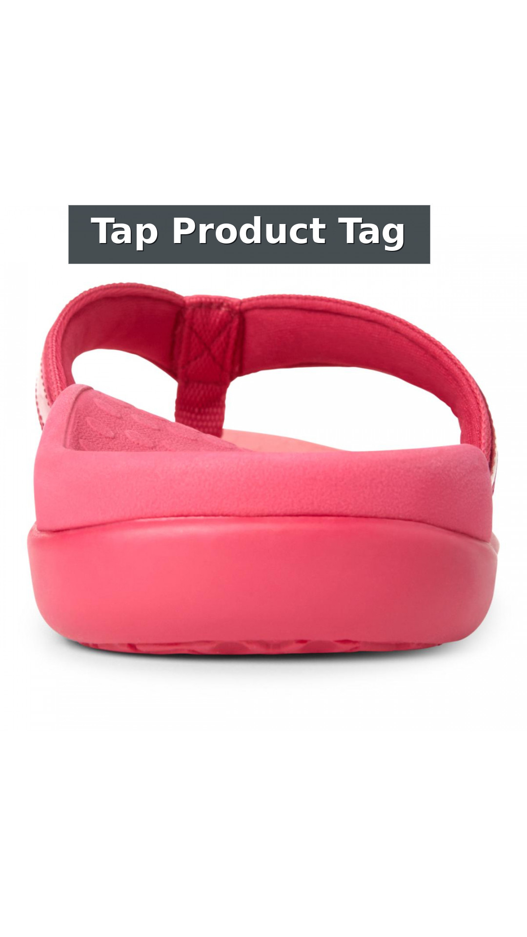 Vionic Tide II - Women's Leather Orthotic Sandals - Orthaheel style detail 12: Tap Product Tag