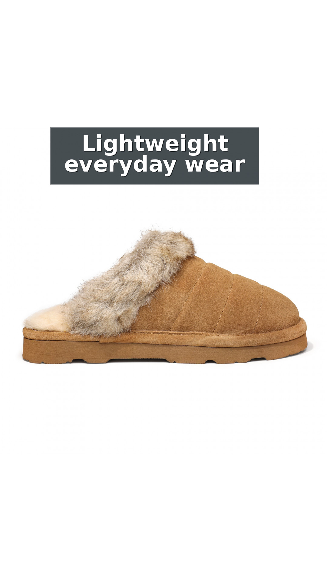 Bearpaw Women's Loki Style Quilted Slippers - 3053W Jordyn - Cozy Indoor/Outdoor House Shoe style detail 8: Lightweight everyday wear