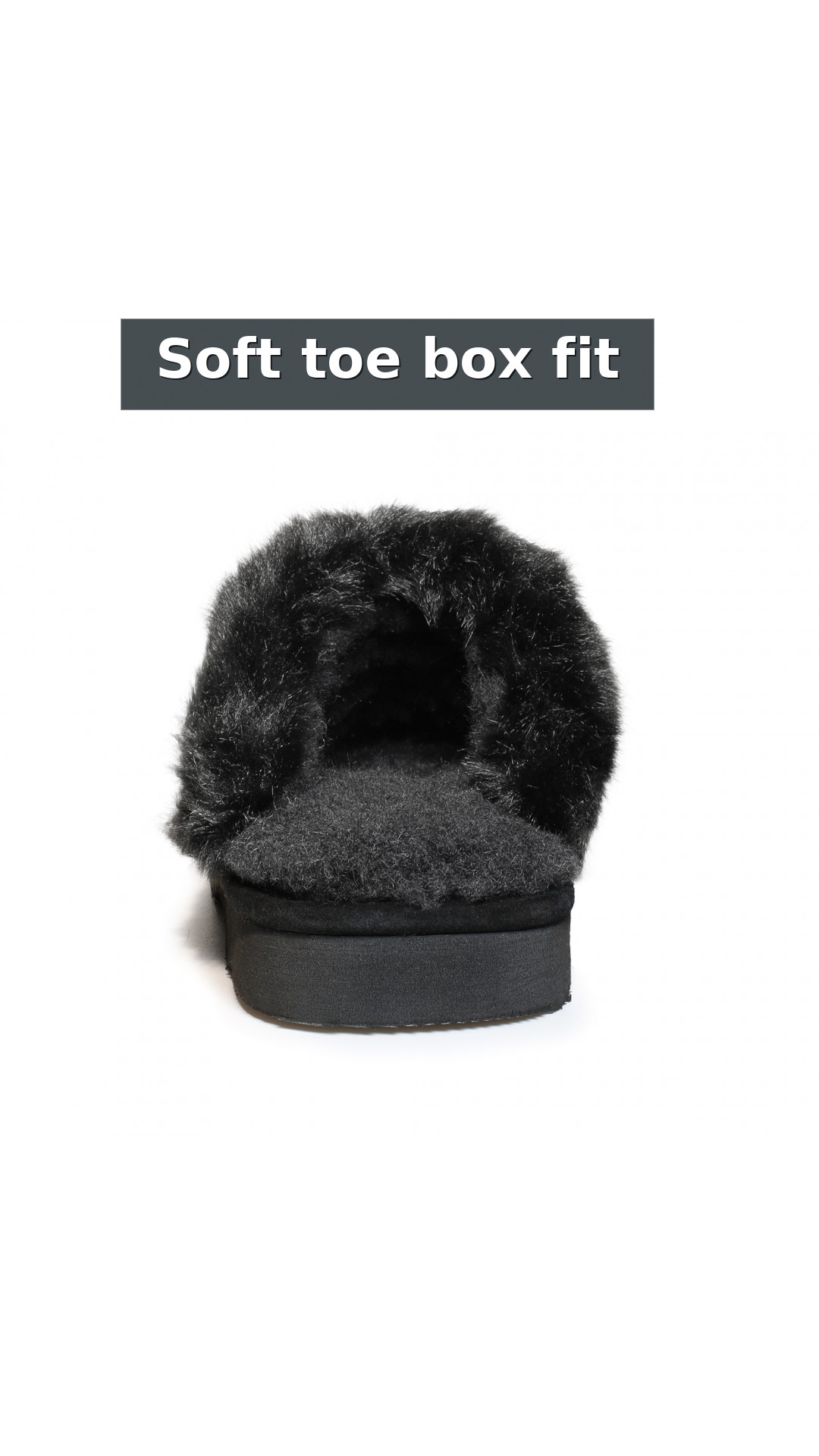 Bearpaw Women's Loki Style Quilted Slippers - 3053W Jordyn - Cozy Indoor/Outdoor House Shoe style detail 10: Soft toe box fit