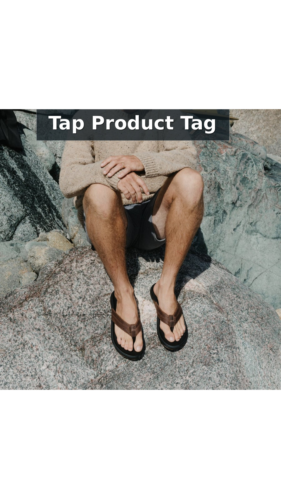 Reef Cushion Phantom 2.0 LE Men's Flip-Flop Sandals style detail 8: Tap Product Tag