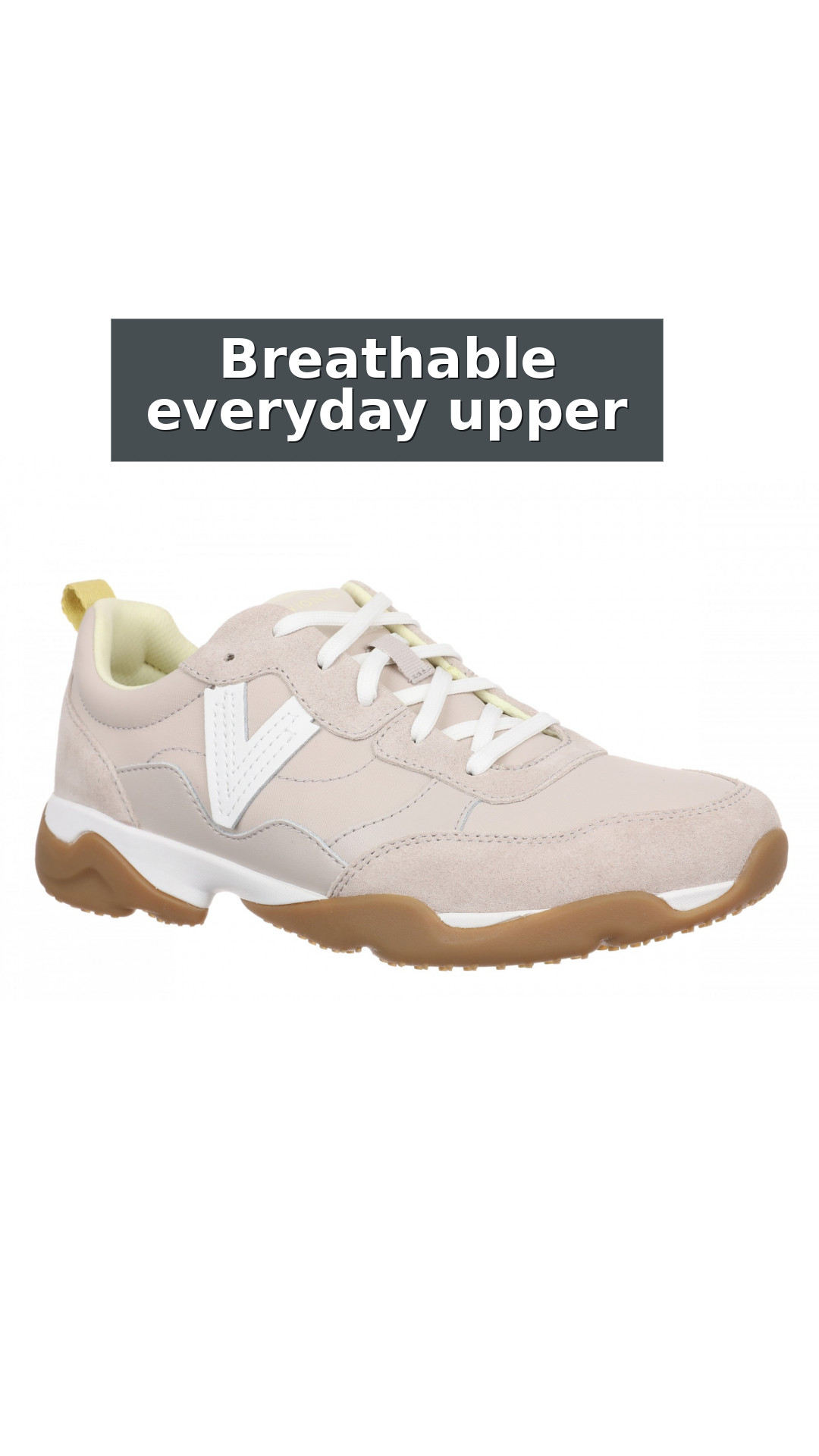 Vionic Walk Slim Glide Women's Comfortable Orthotic Arch Support Walking Sneakers style detail 6: Breathable everyday upper