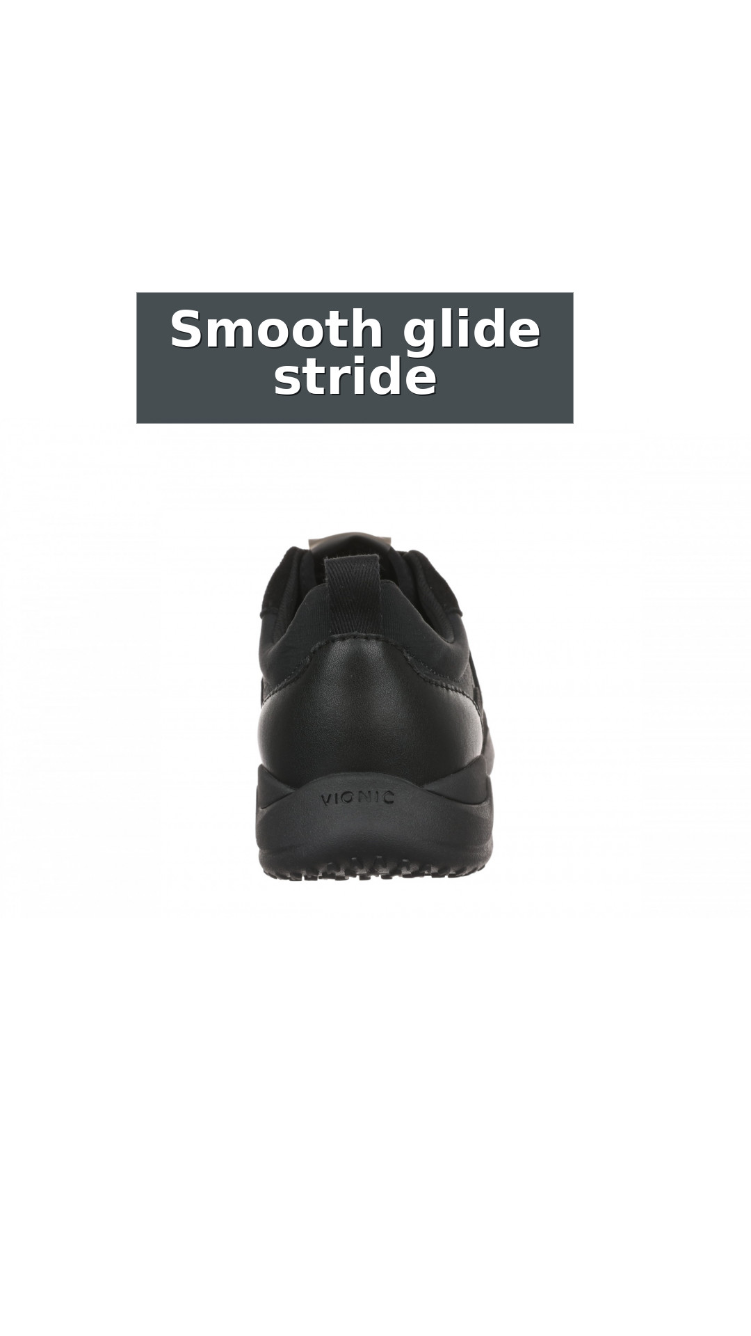 Vionic Walk Slim Glide Women's Comfortable Orthotic Arch Support Walking Sneakers style detail 8: Smooth glide stride