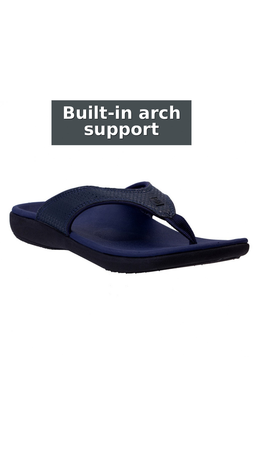 Spenco Yumi Woven with Orthotic Support Women's Sandals style detail 2: Built-in arch support