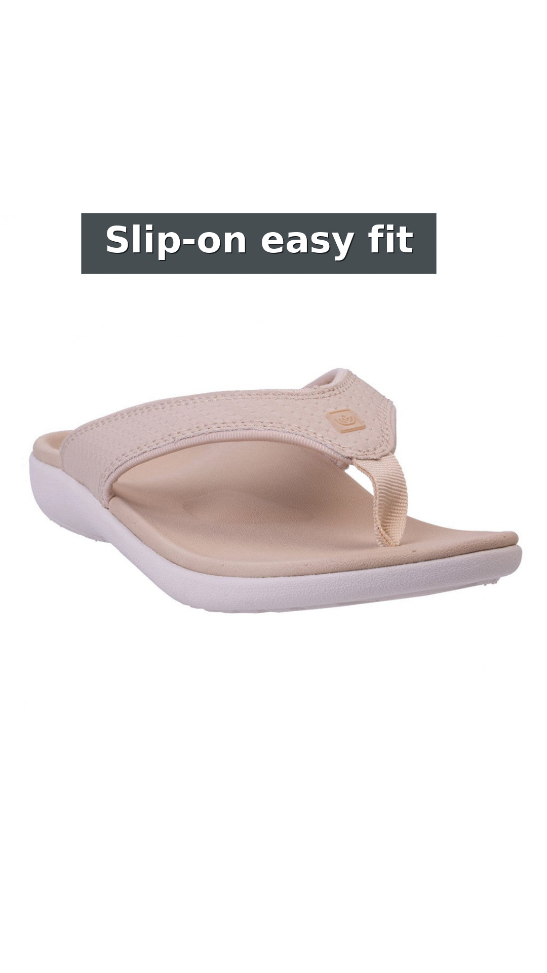 Spenco Yumi Woven with Orthotic Support Women's Sandals style detail 5: Slip-on easy fit