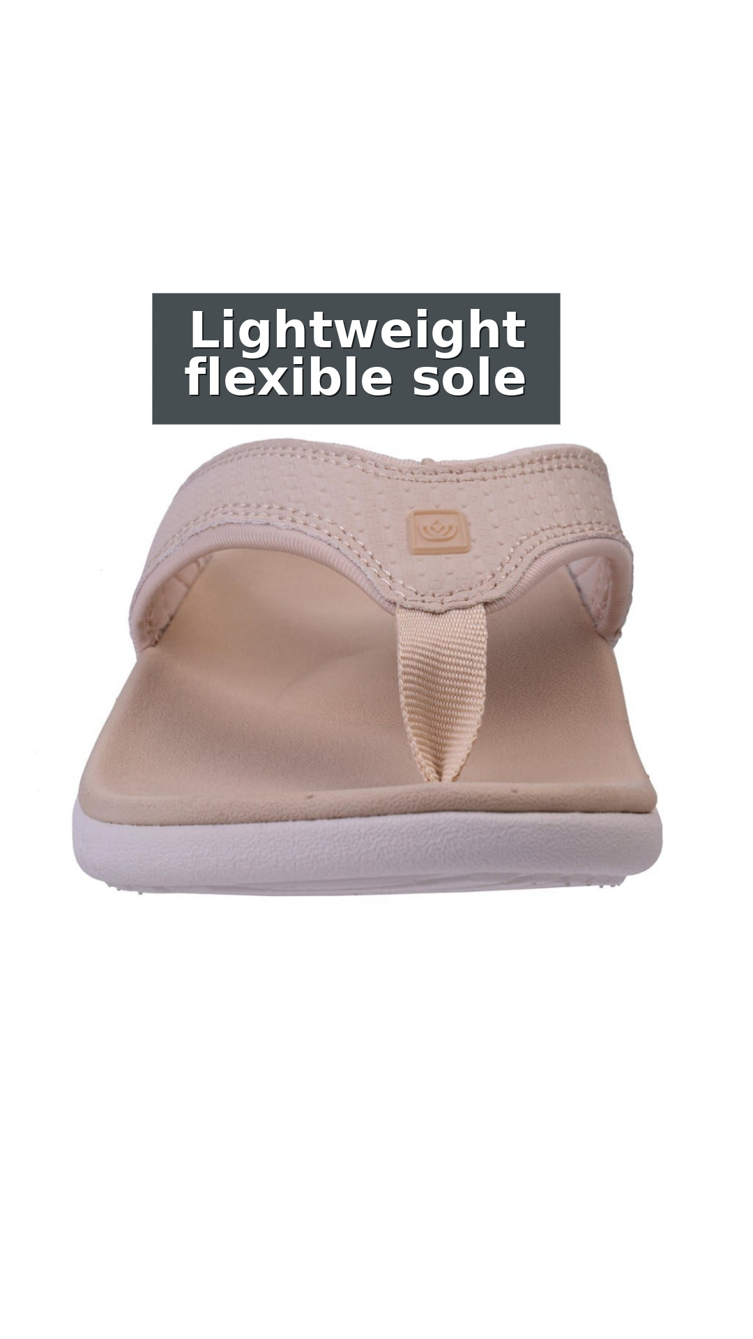 Spenco Yumi Woven with Orthotic Support Women's Sandals style detail 6: Lightweight flexible sole
