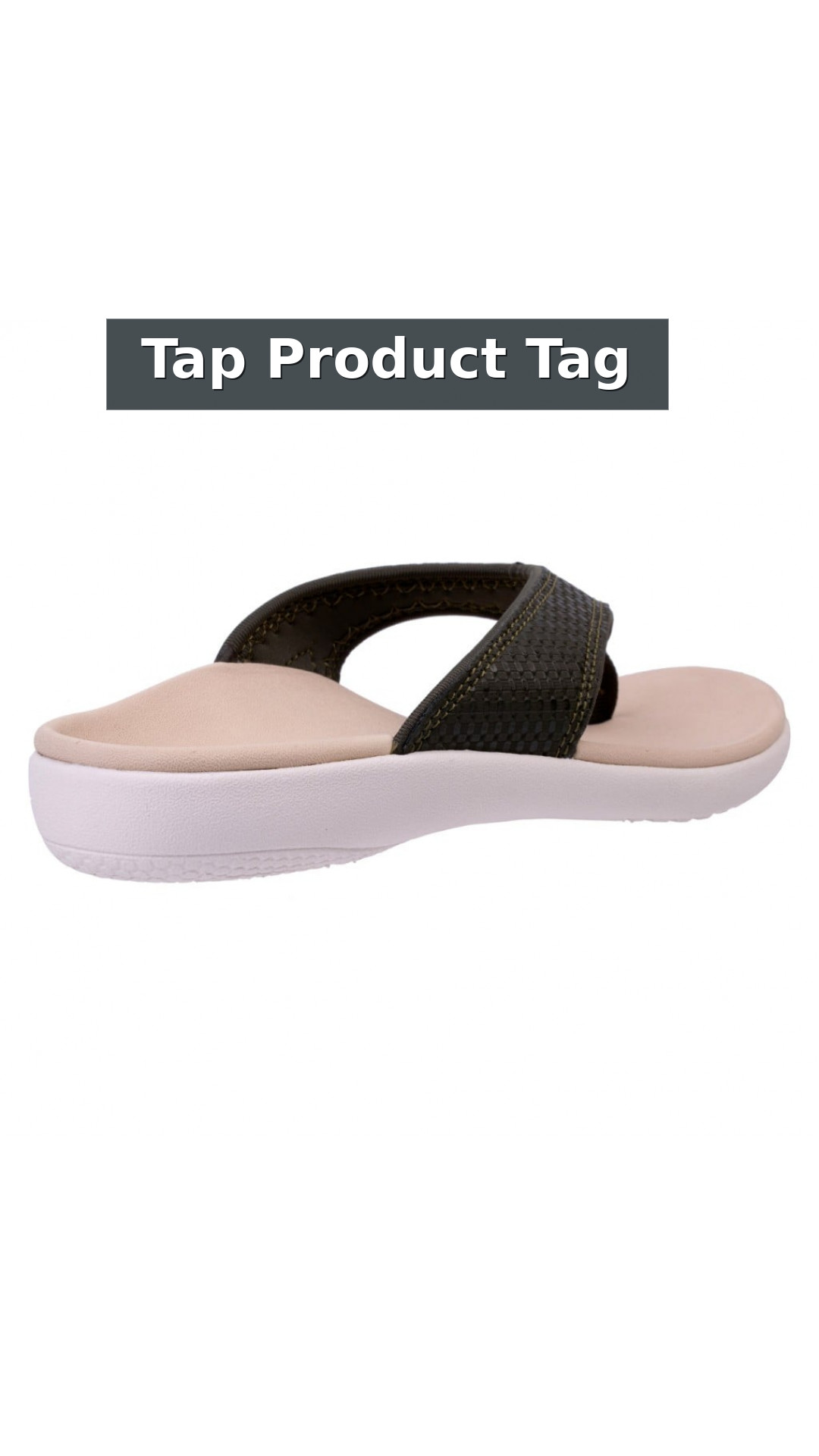 Spenco Yumi Woven with Orthotic Support Women's Sandals style detail 12: Tap Product Tag