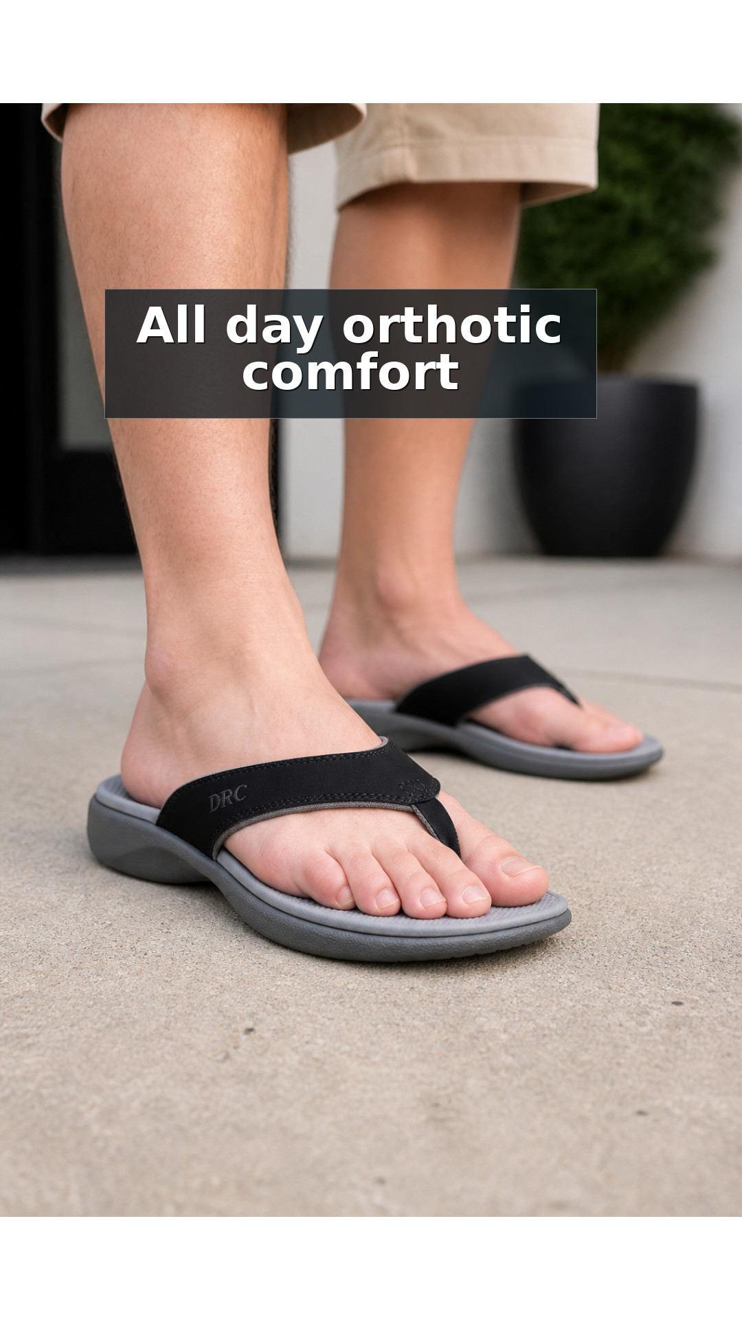Explore Dr. Comfort Collin Men's Supportive Orthotic Sandals style guide
