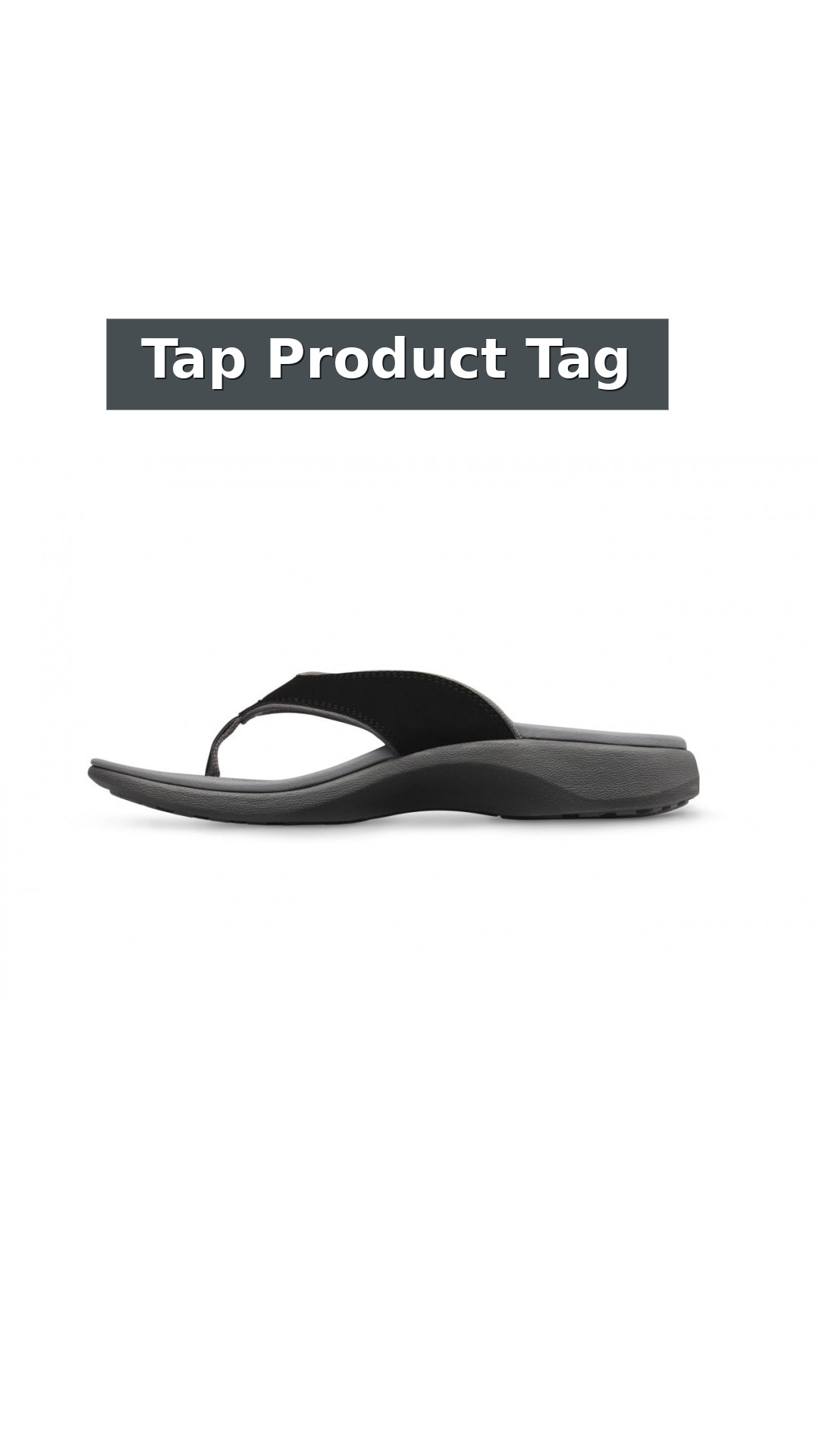 Dr. Comfort Collin Men's Supportive Orthotic Sandals style detail 12: Tap Product Tag