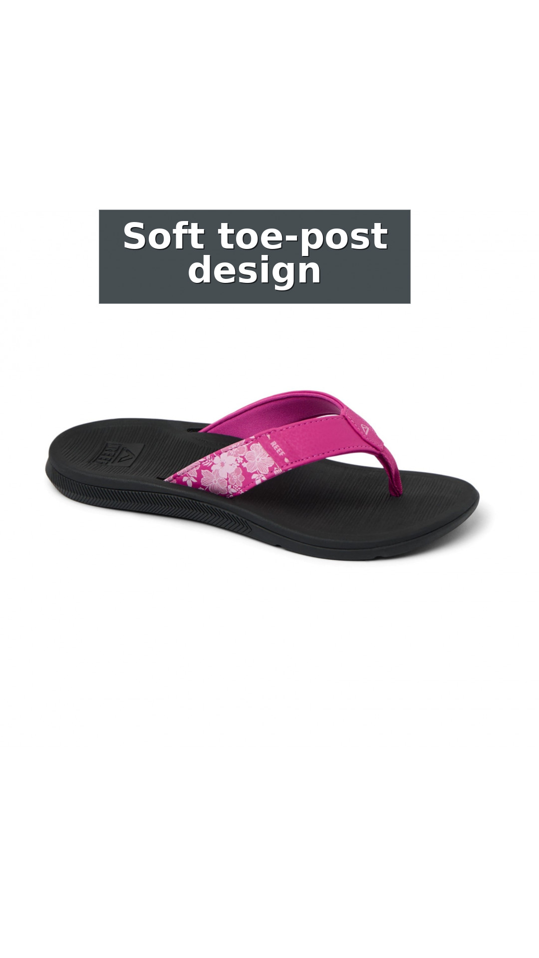 Reef Santa Ana Women's Sandals style detail 5: Soft toe-post design