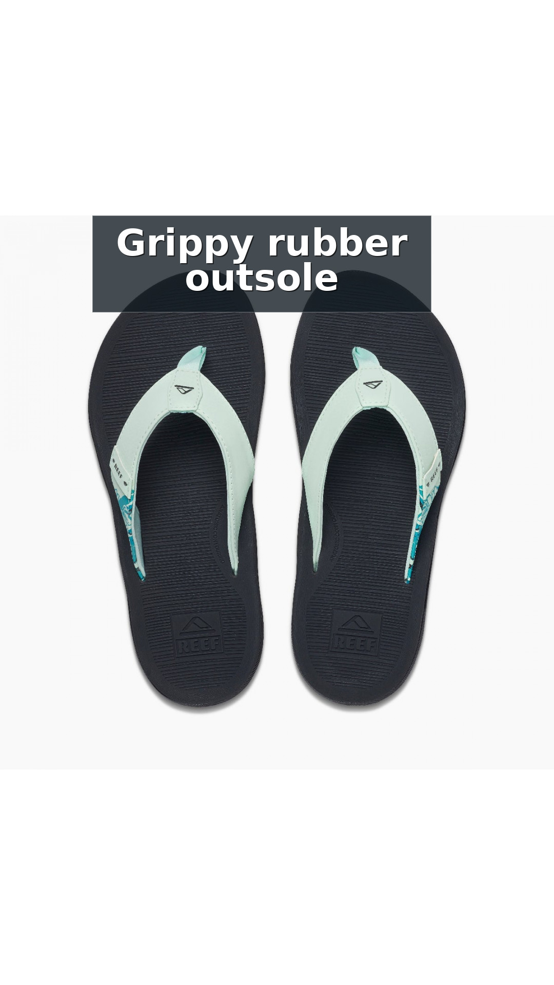 Reef Santa Ana Women's Sandals style detail 7: Grippy rubber outsole