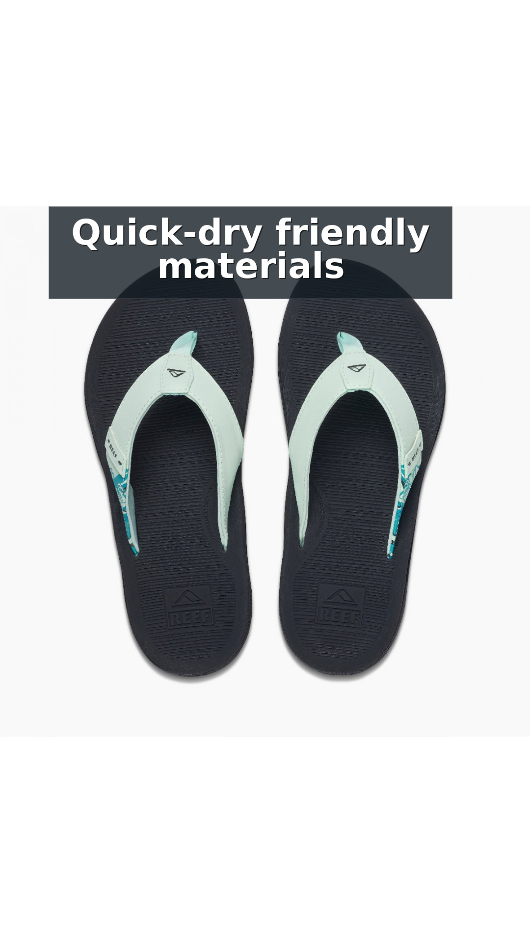 Reef Santa Ana Women's Sandals style detail 11: Quick-dry friendly materials