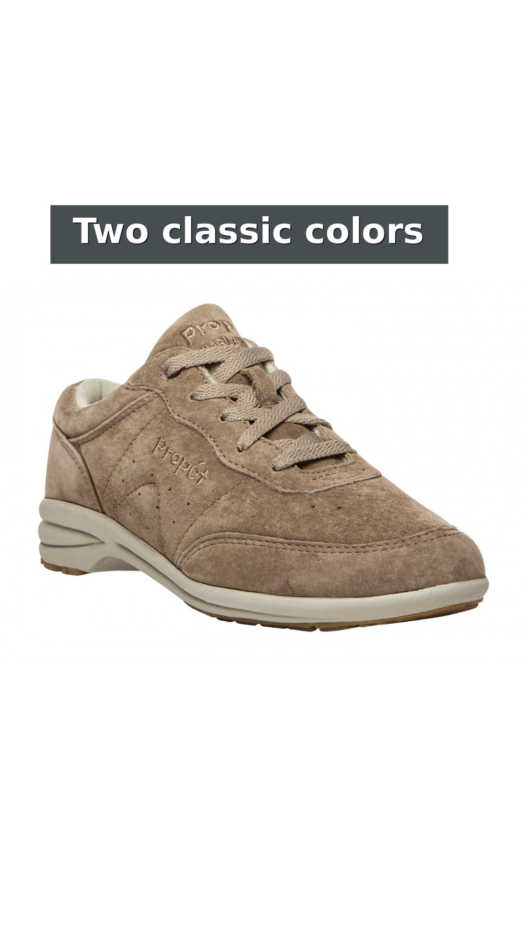 Propet Washable Walker - Women's Casual Orthopedic Shoe style detail 11: Two classic colors