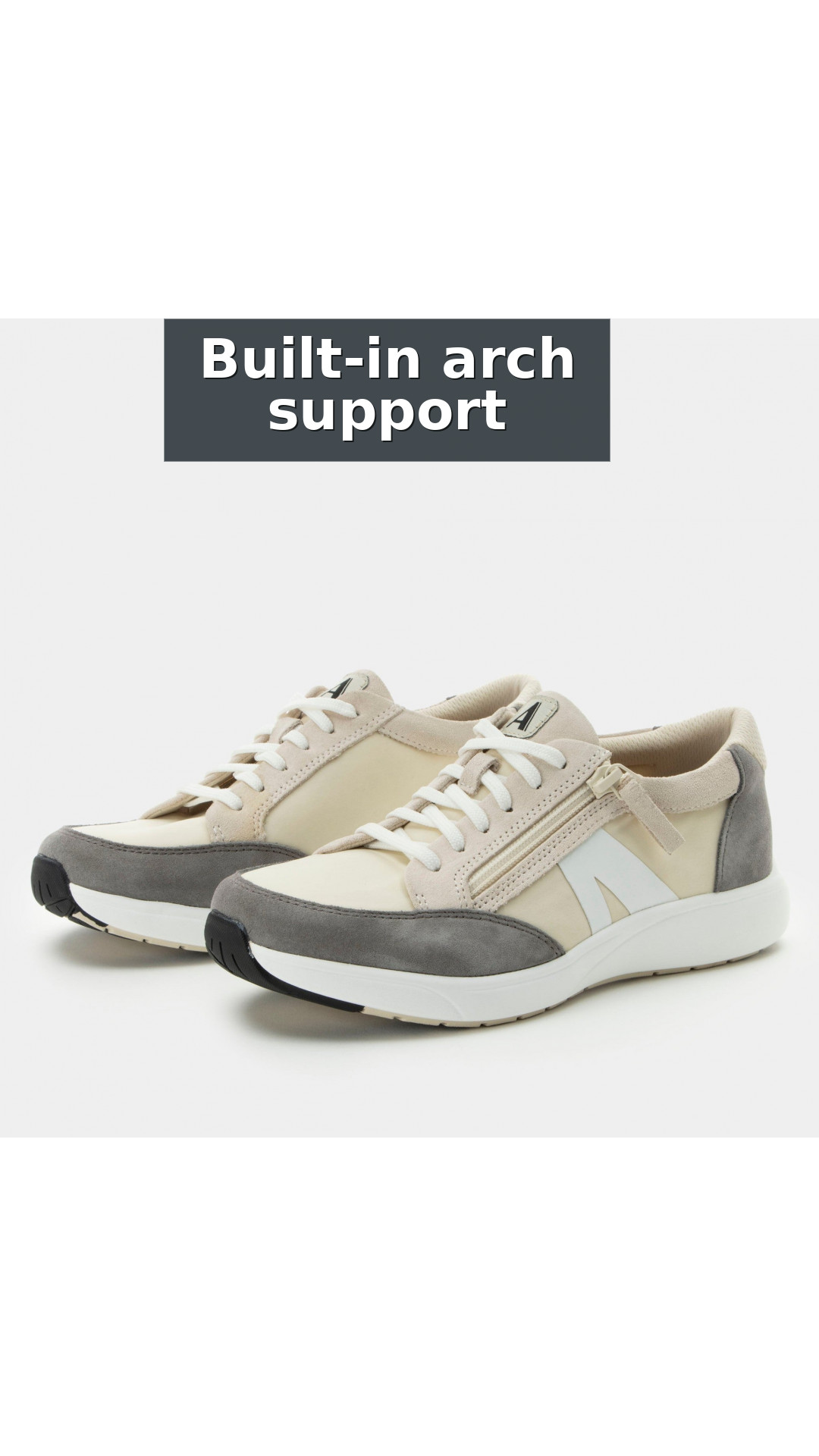 Alegria Eazeer Comfort Arch Support Women's Walking Shoe style detail 2: Built-in arch support