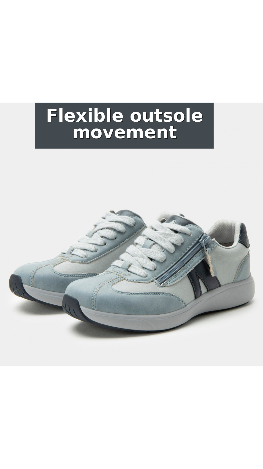 Alegria Eazeer Comfort Arch Support Women's Walking Shoe style detail 5: Flexible outsole movement