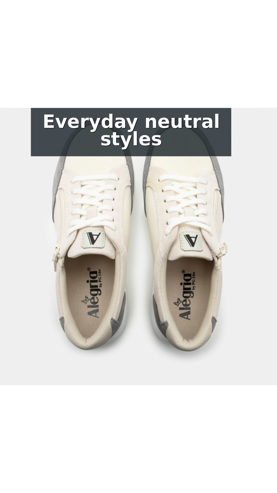 Alegria Eazeer Comfort Arch Support Women's Walking Shoe style detail 9: Everyday neutral styles