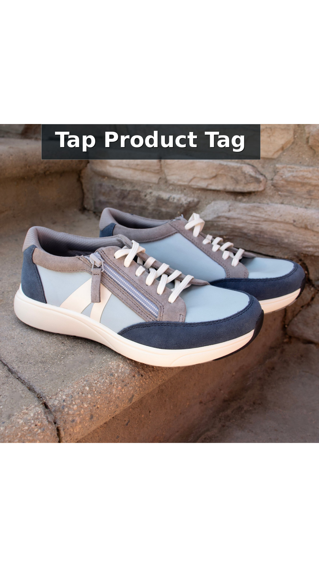 Alegria Eazeer Comfort Arch Support Women's Walking Shoe style detail 12: Tap Product Tag