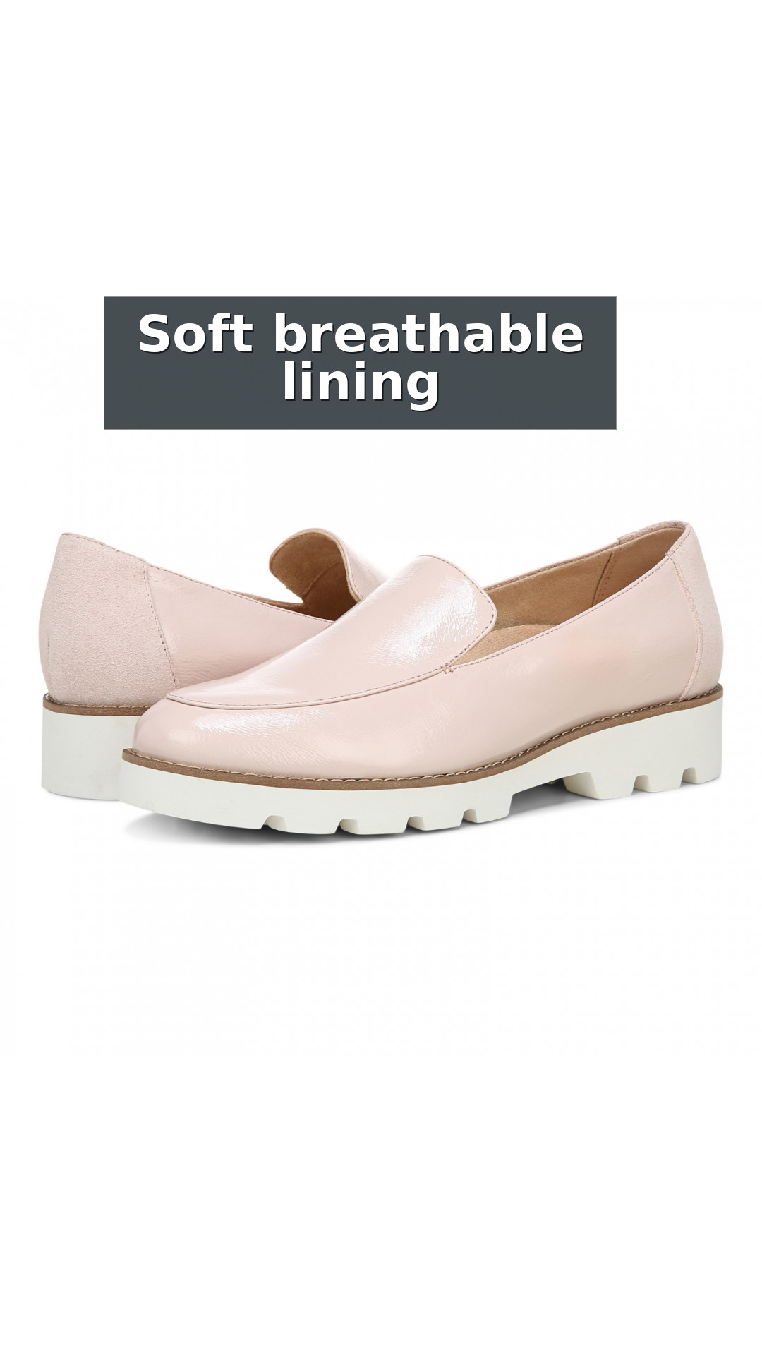 Vionic Kensley Women's Slip On Loafer style detail 8: Soft breathable lining
