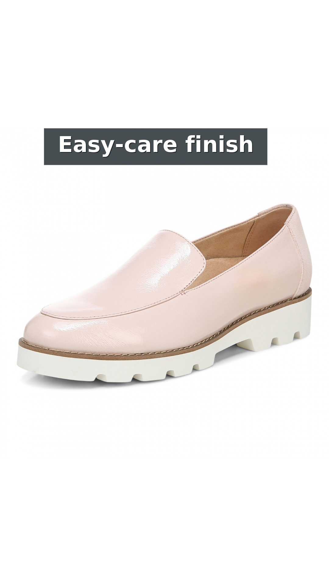 Vionic Kensley Women's Slip On Loafer style detail 11: Easy-care finish