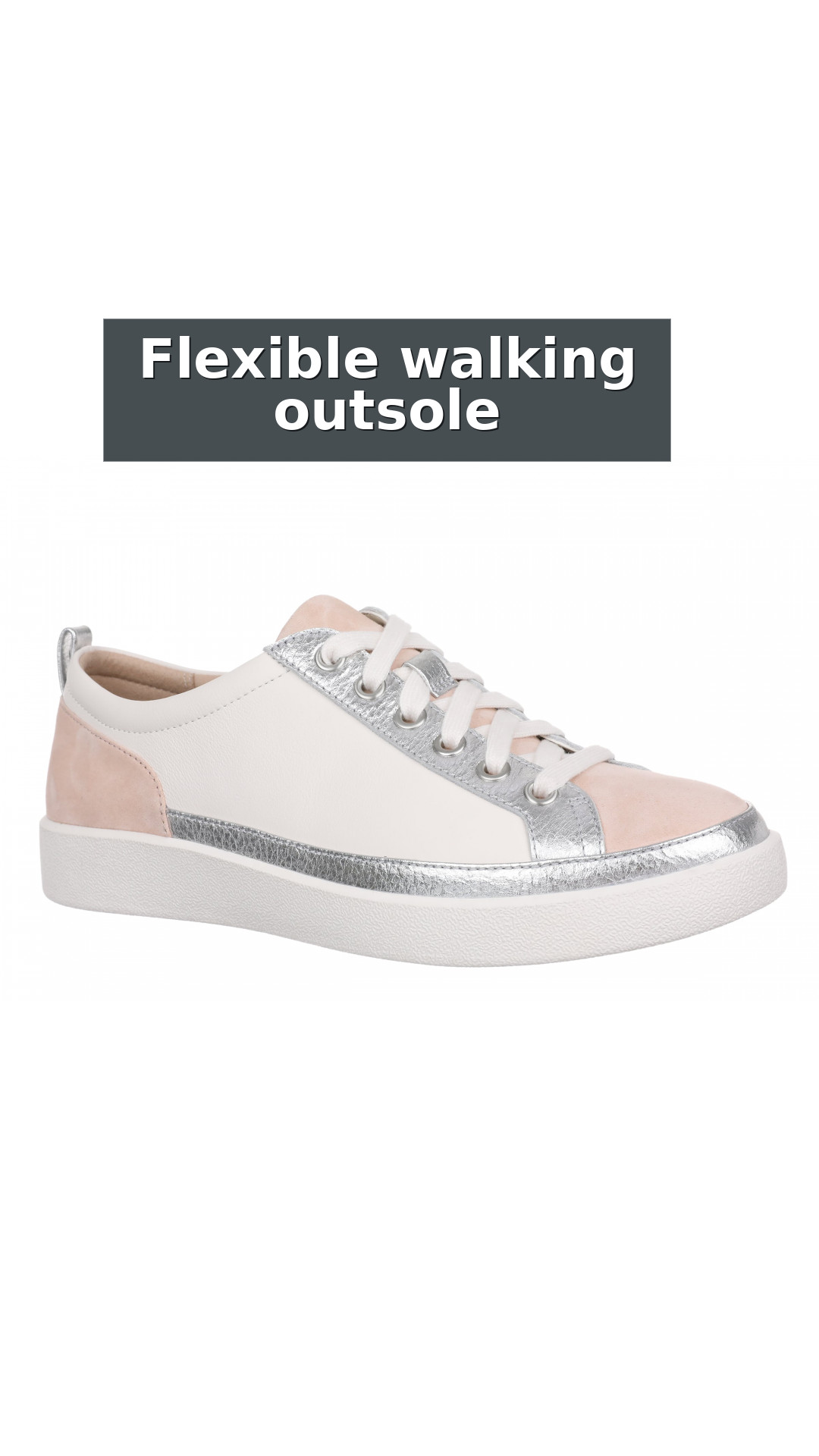 Vionic Winny Women's Oxford - Comfortable Orthotic Arch Support Lace-Up Shoes style detail 7: Flexible walking outsole