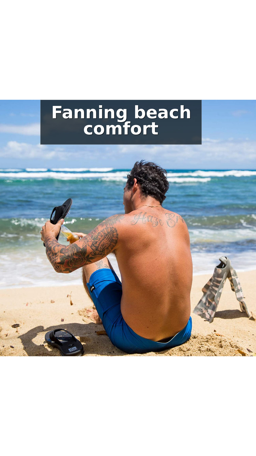 Explore Reef Fanning Men's Comfort Beach Sandals style guide