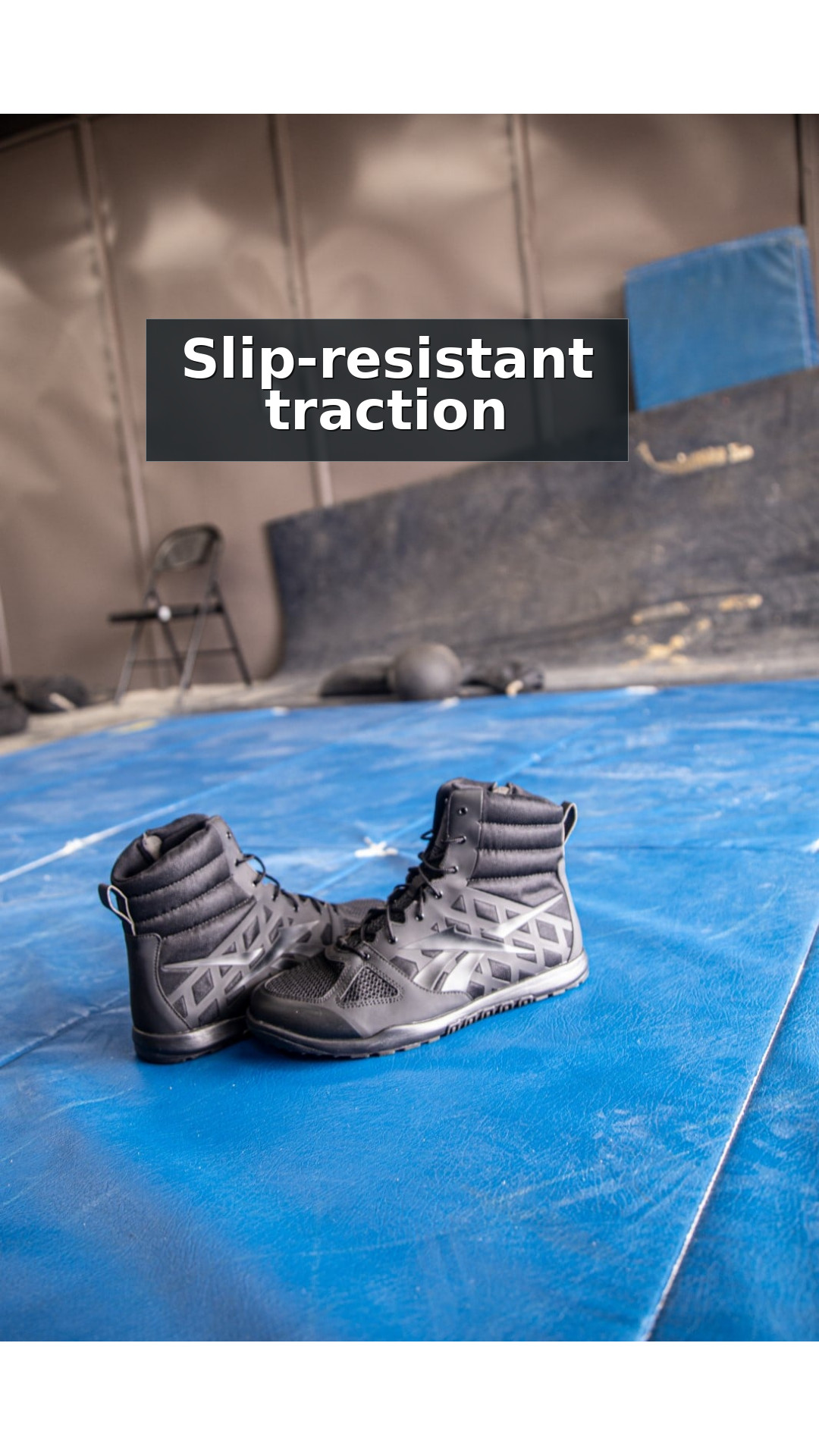 Reebok Men's Nano 6 Inch Tactical Boot - TAA Compliant Soft Toe Shoe style detail 6: Slip-resistant traction