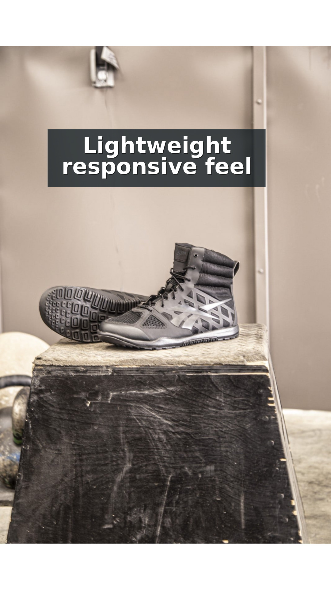 Reebok Men's Nano 6 Inch Tactical Boot - TAA Compliant Soft Toe Shoe style detail 7: Lightweight responsive feel