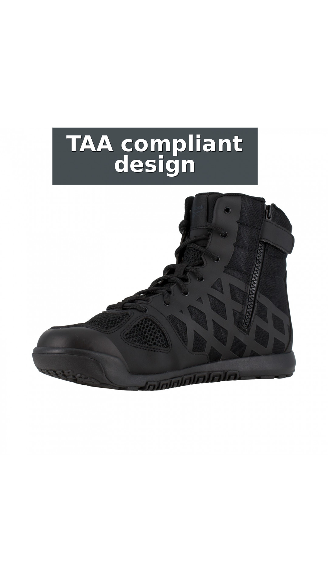 Reebok Men's Nano 6 Inch Tactical Boot - TAA Compliant Soft Toe Shoe style detail 11: TAA compliant design