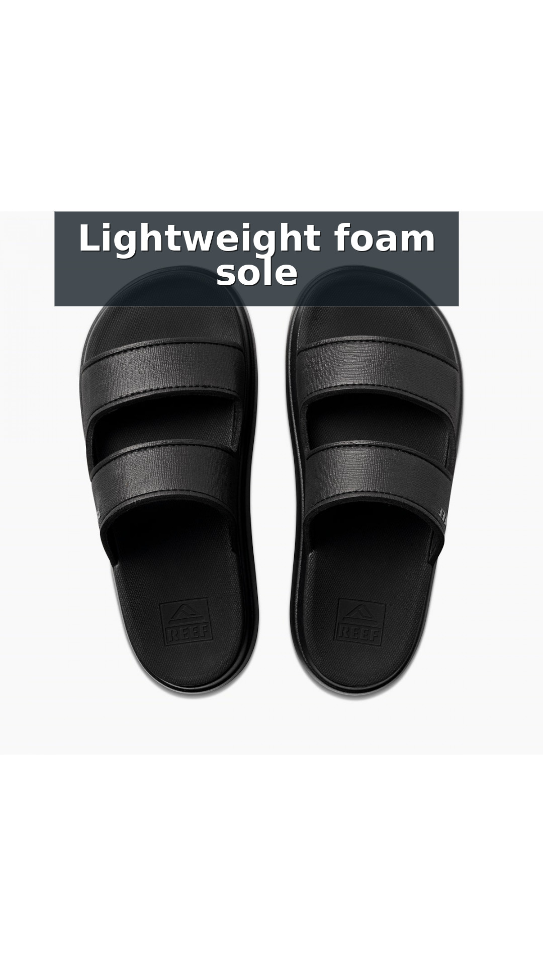 Reef Cushion Bondi 2 Bar Women's Comfort Sandals style detail 6: Lightweight foam sole