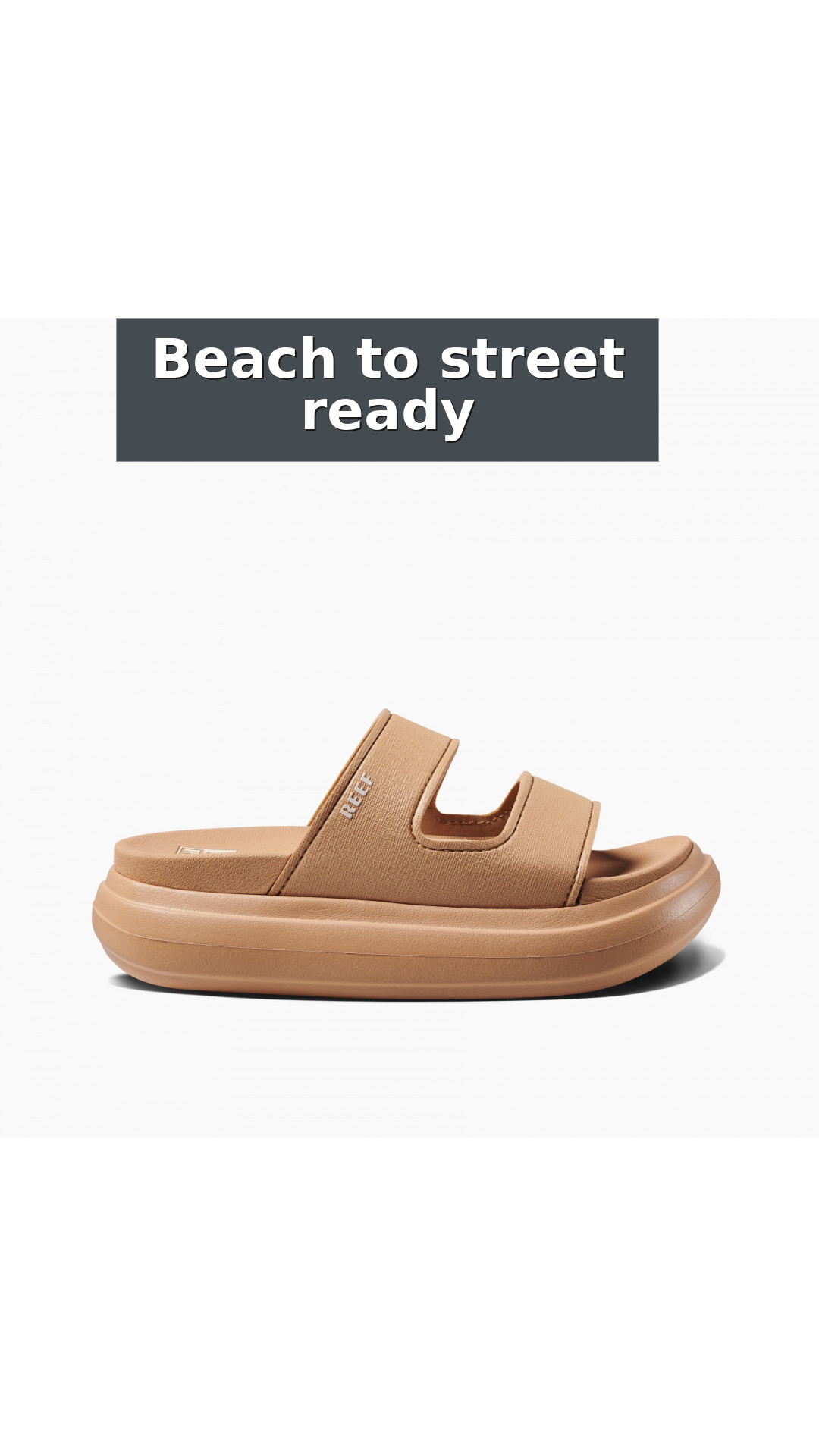 Reef Cushion Bondi 2 Bar Women's Comfort Sandals style detail 9: Beach to street ready