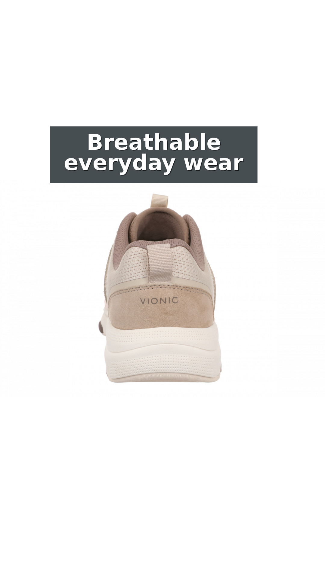 Vionic Walk Strider Knit - Women's Orthotic Arch Support Comfort Walking Shoes style detail 8: Breathable everyday wear