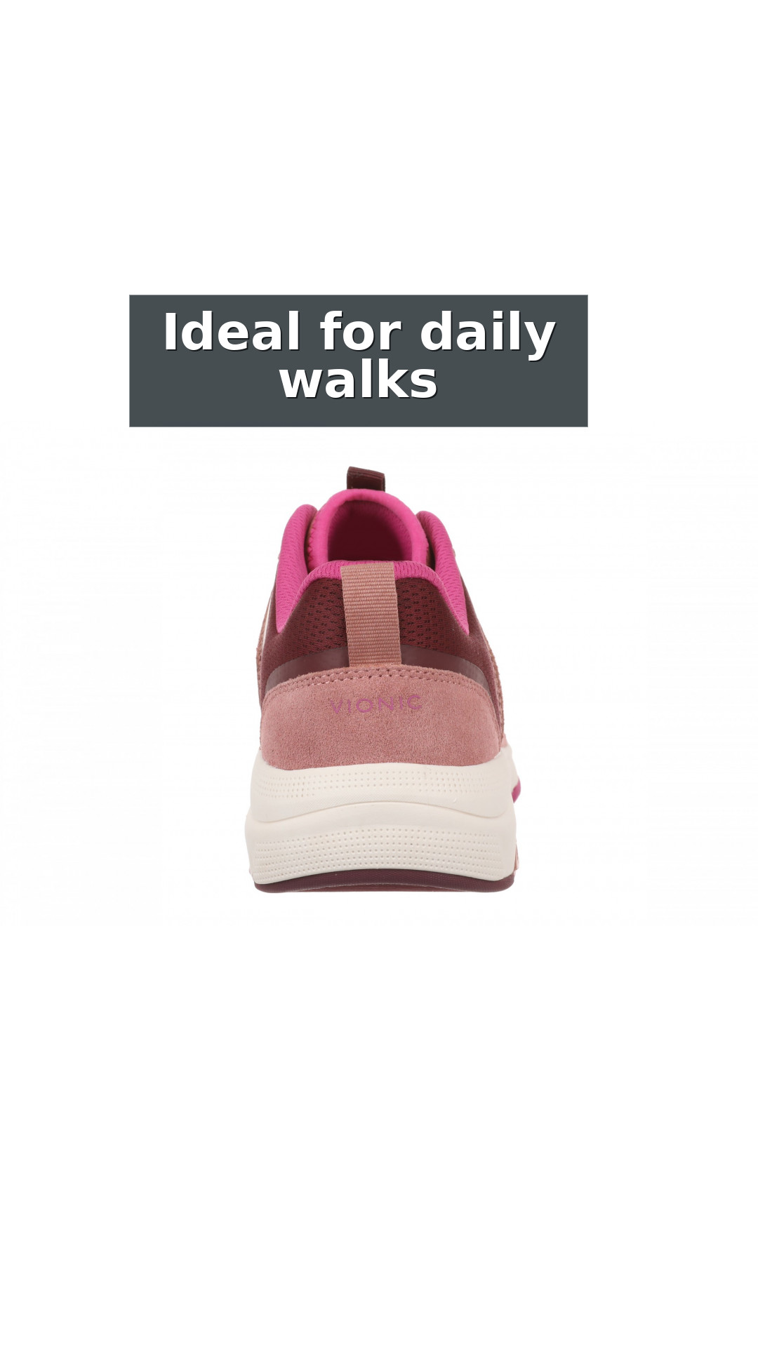 Vionic Walk Strider Knit - Women's Orthotic Arch Support Comfort Walking Shoes style detail 11: Ideal for daily walks
