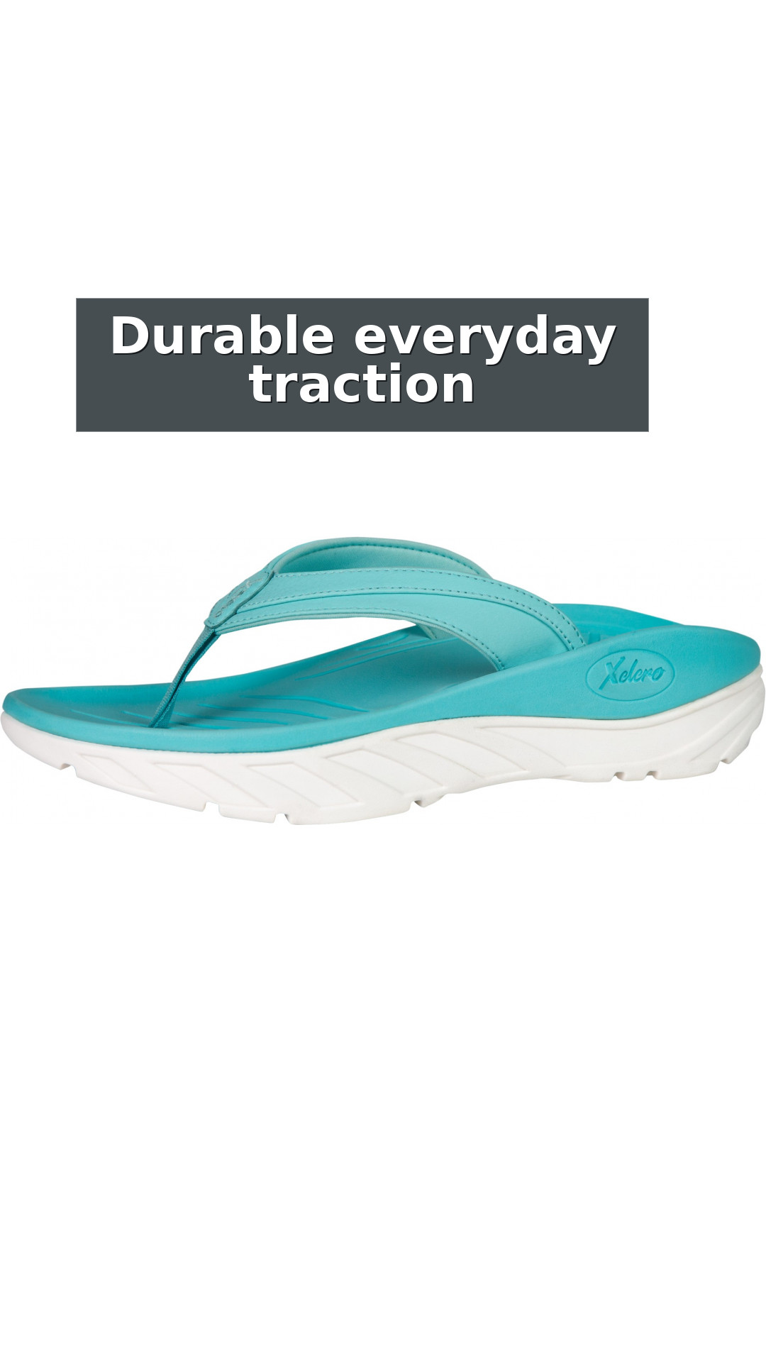 Xelero TRU Sandal Recovery Support Women's Sandal style detail 8: Durable everyday traction