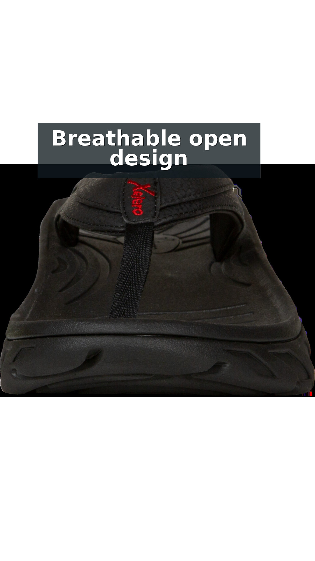 Xelero TRU Sandal Men's Sandal style detail 7: Breathable open design