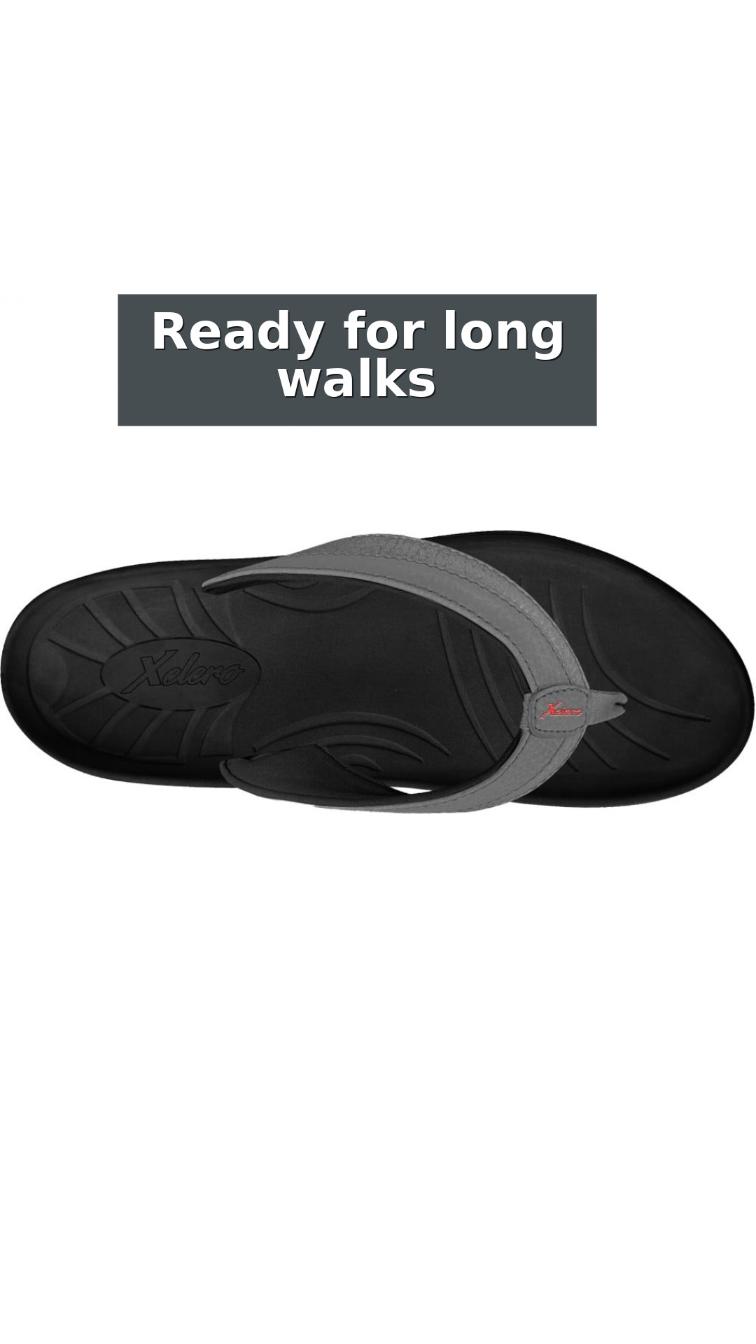 Xelero TRU Sandal Men's Sandal style detail 11: Ready for long walks
