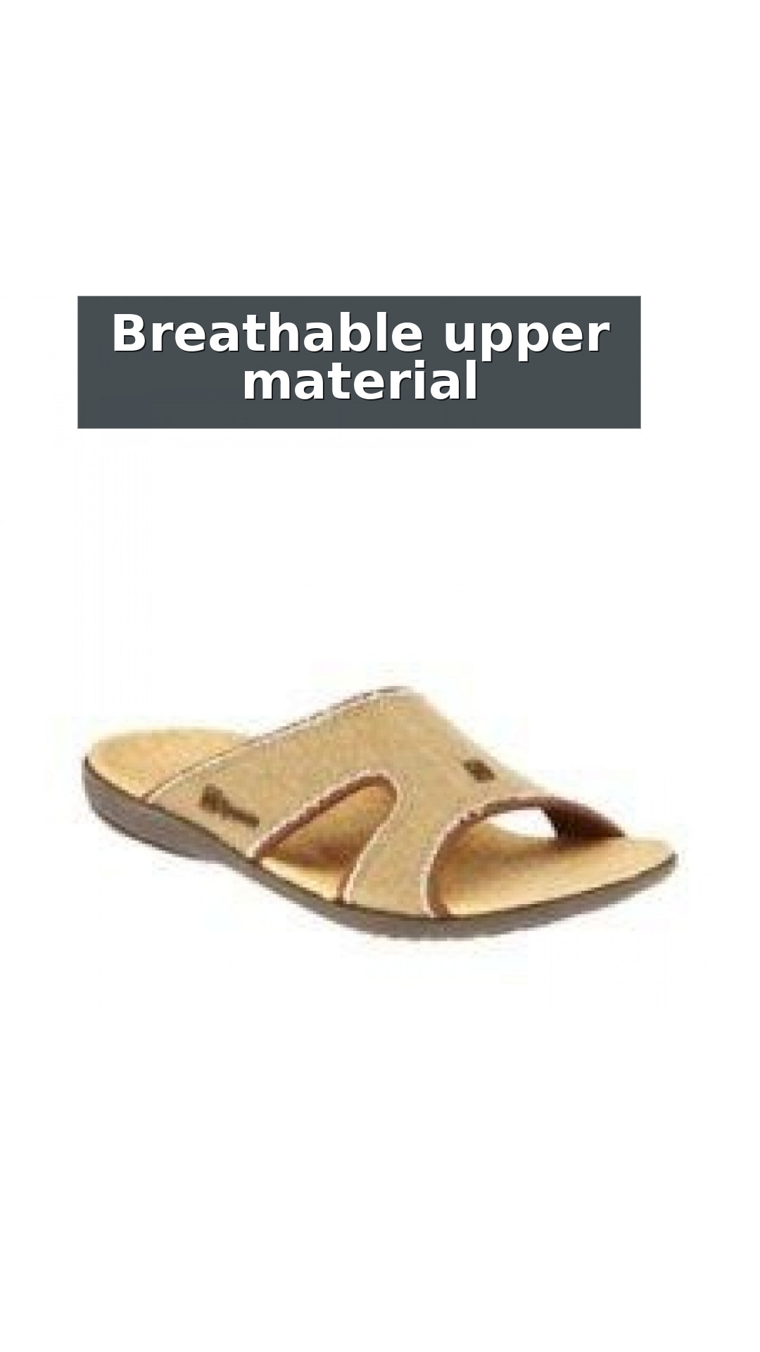 Spenco Kholo Slide Women's Sandals style detail 7: Breathable upper material