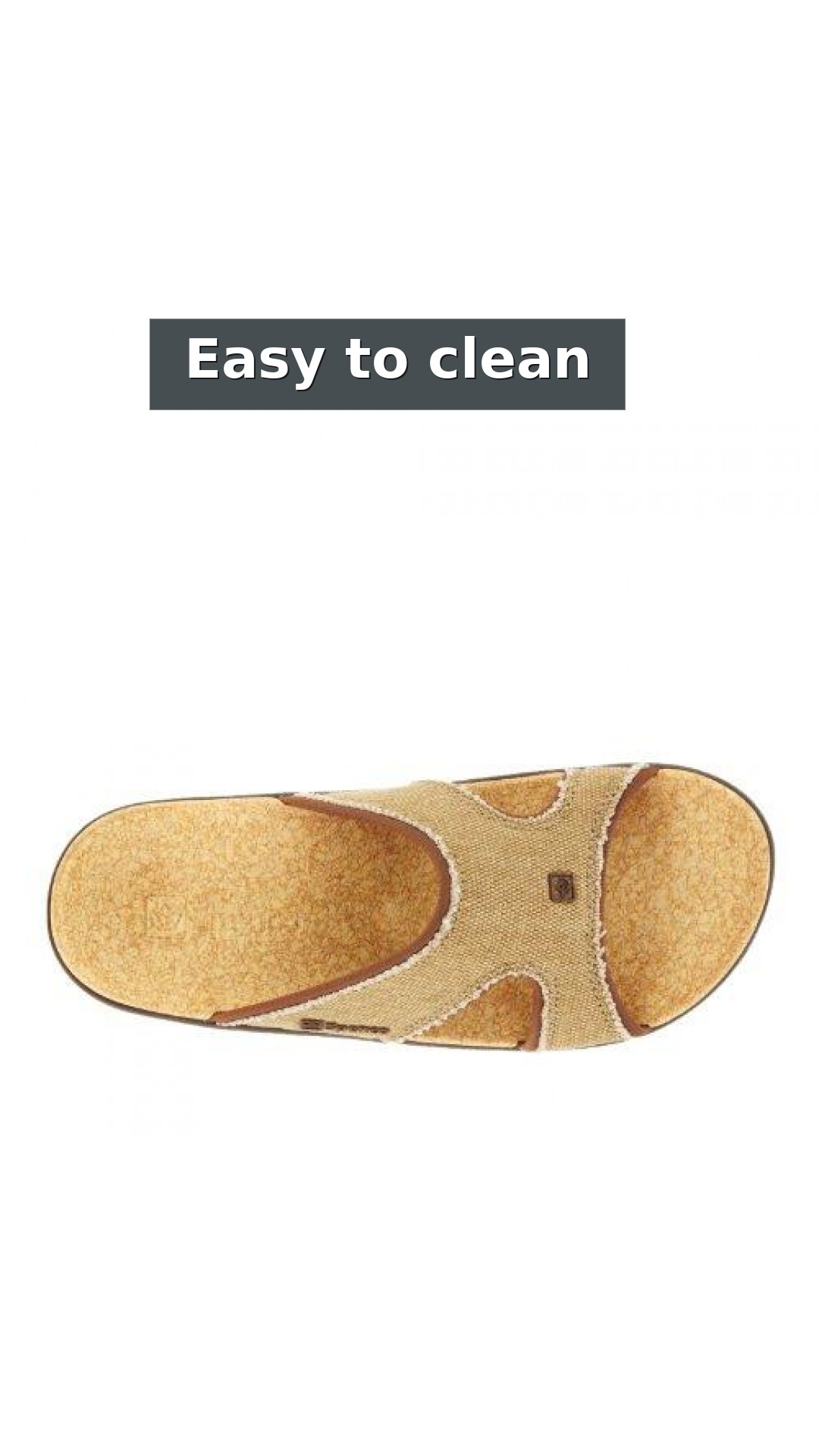 Spenco Kholo Slide Women's Sandals style detail 11: Easy to clean