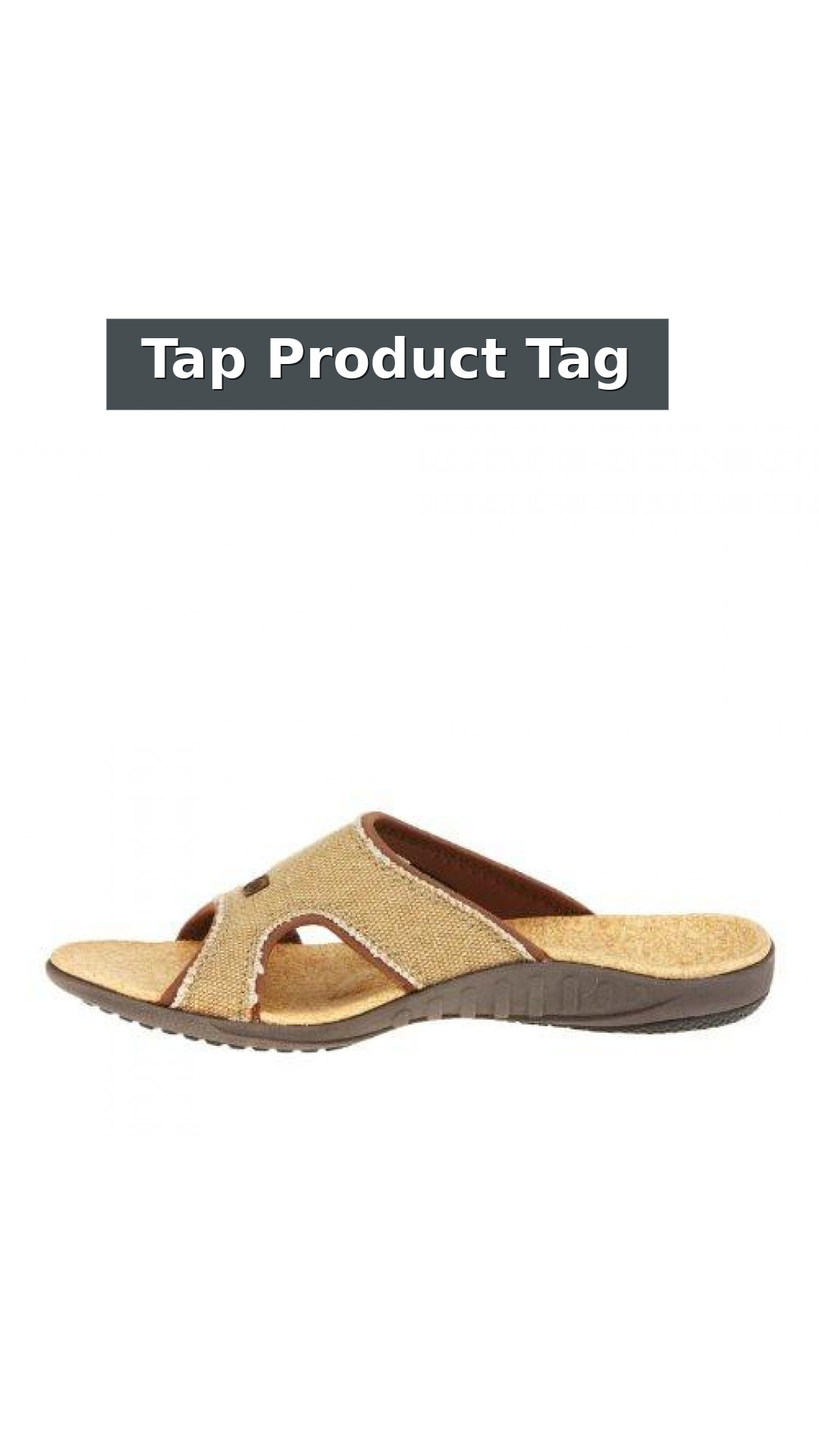Spenco Kholo Slide Women's Sandals style detail 12: Tap Product Tag
