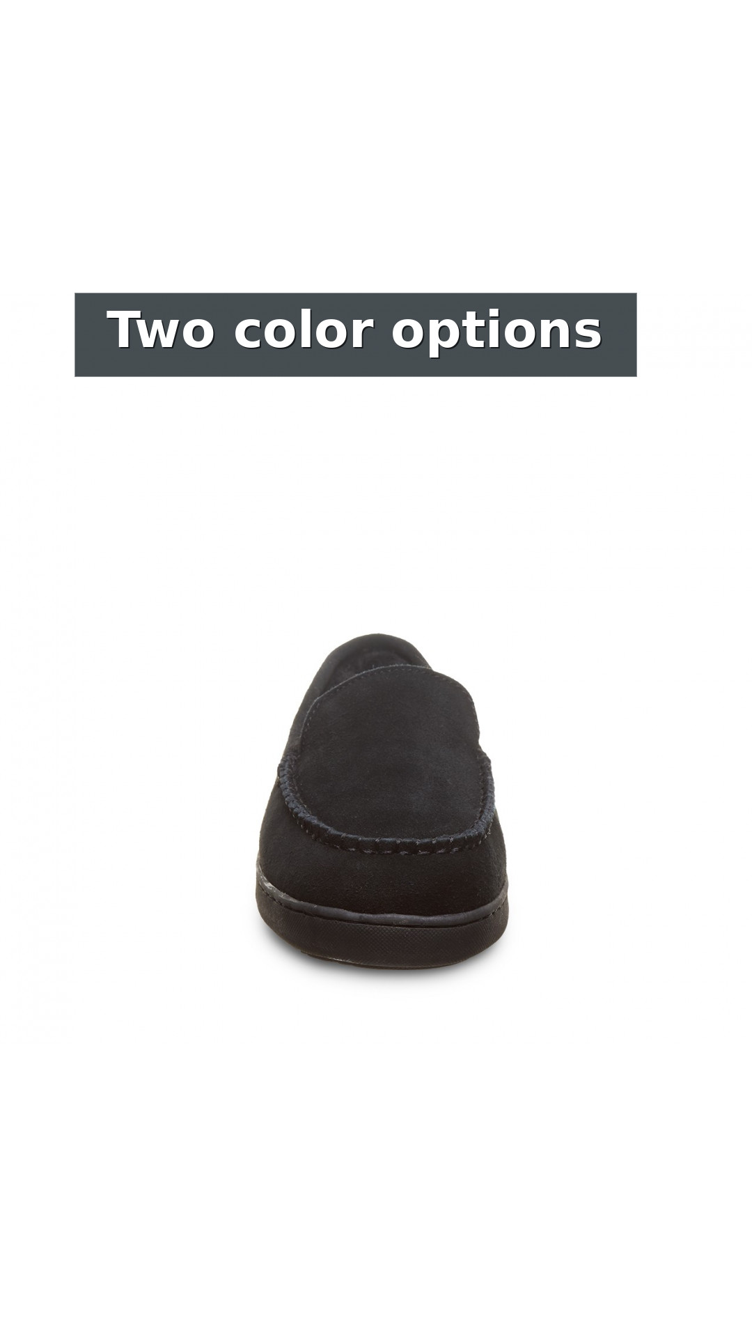 Bearpaw Brian Men's Slippers - Comfort Indoor Footwear style detail 11: Two color options