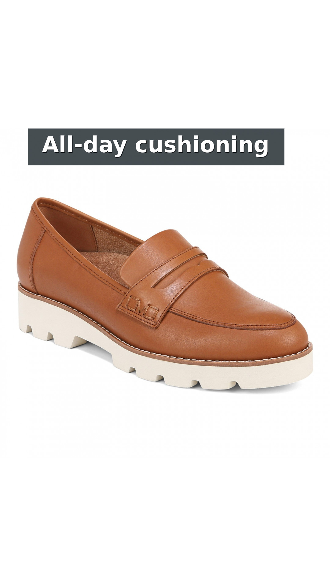 Vionic Cheryl II Women's Slip On Loafer Moc Casual Shoes style detail 4: All-day cushioning