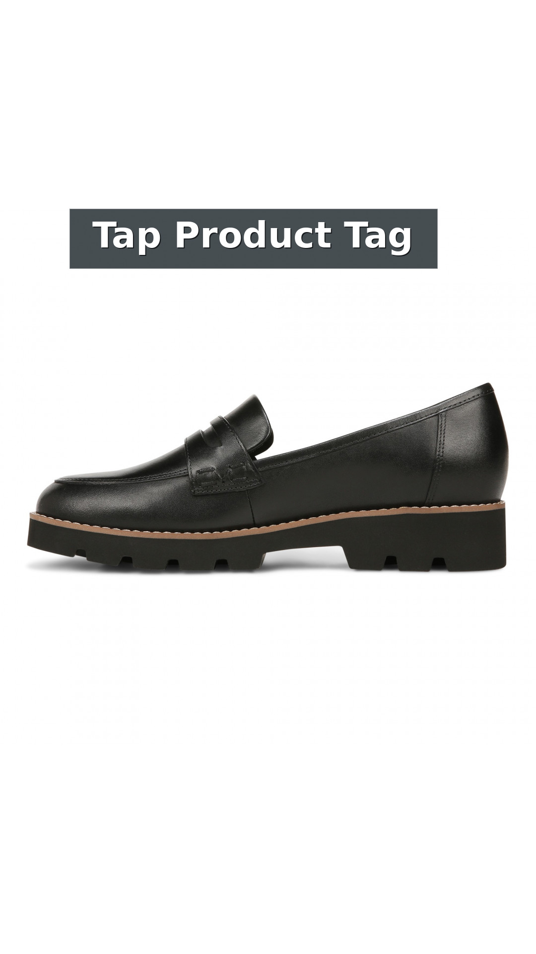 Vionic Cheryl II Women's Slip On Loafer Moc Casual Shoes style detail 12: Tap Product Tag