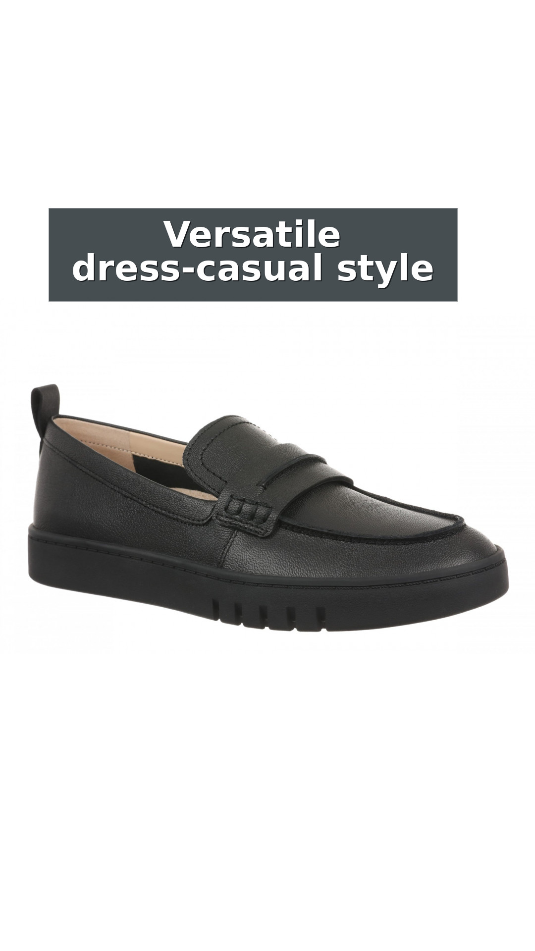 Vionic Chantel Women's Arch Support Slip-On Loafer Shoe style detail 5: Versatile dress-casual style
