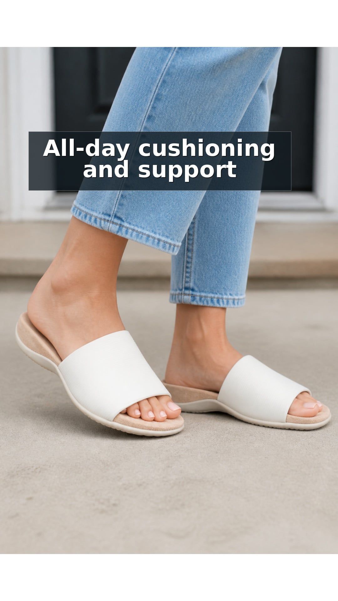 Explore Vionic Renie Knit Women's Orthotic Slide Sandal - Stretch Knit Comfort Support style guide