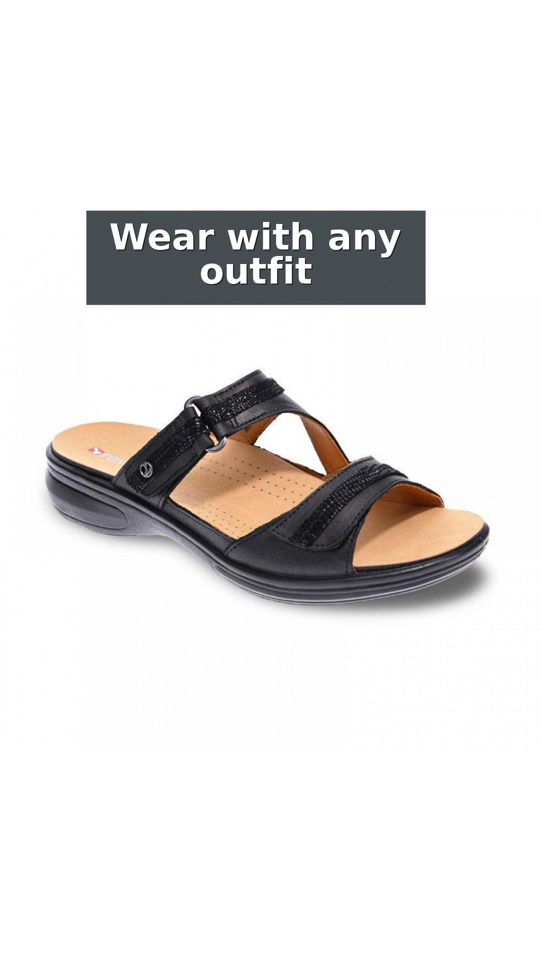 Revere Rio Removable Comfort Insert Adjustable Support Women's Slide style detail 11: Wear with any outfit
